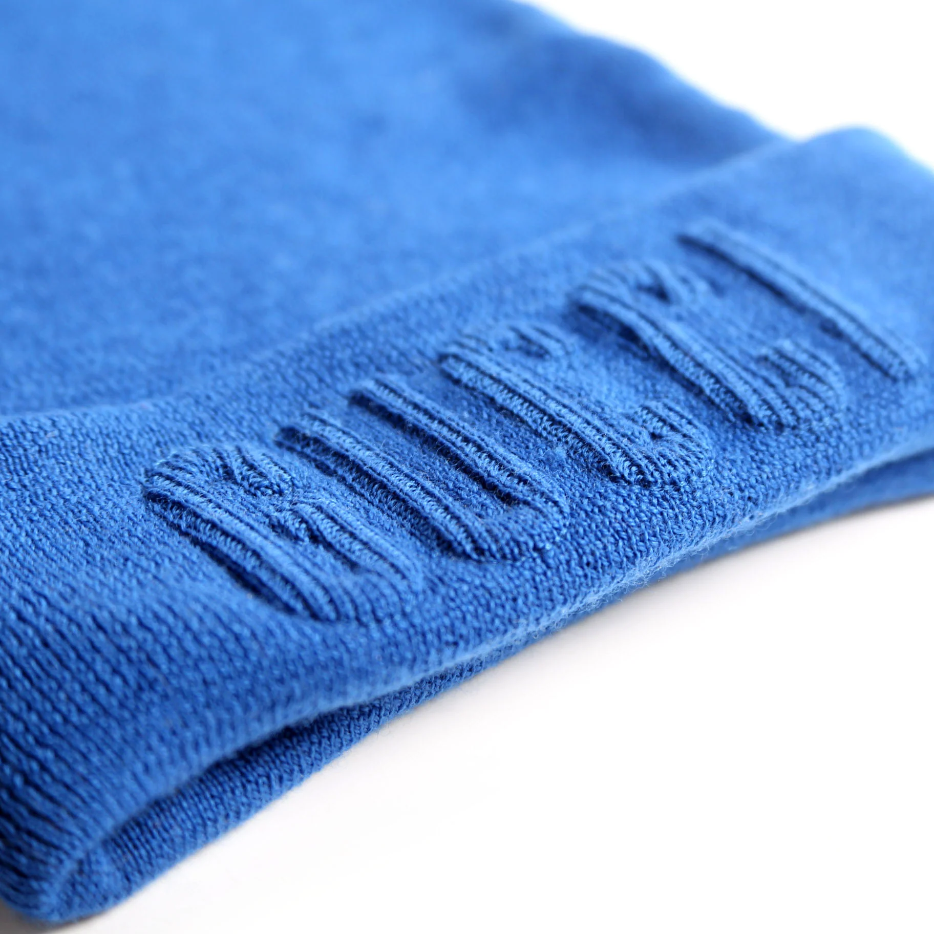 Logo Wool Beanie Blue - Image 5