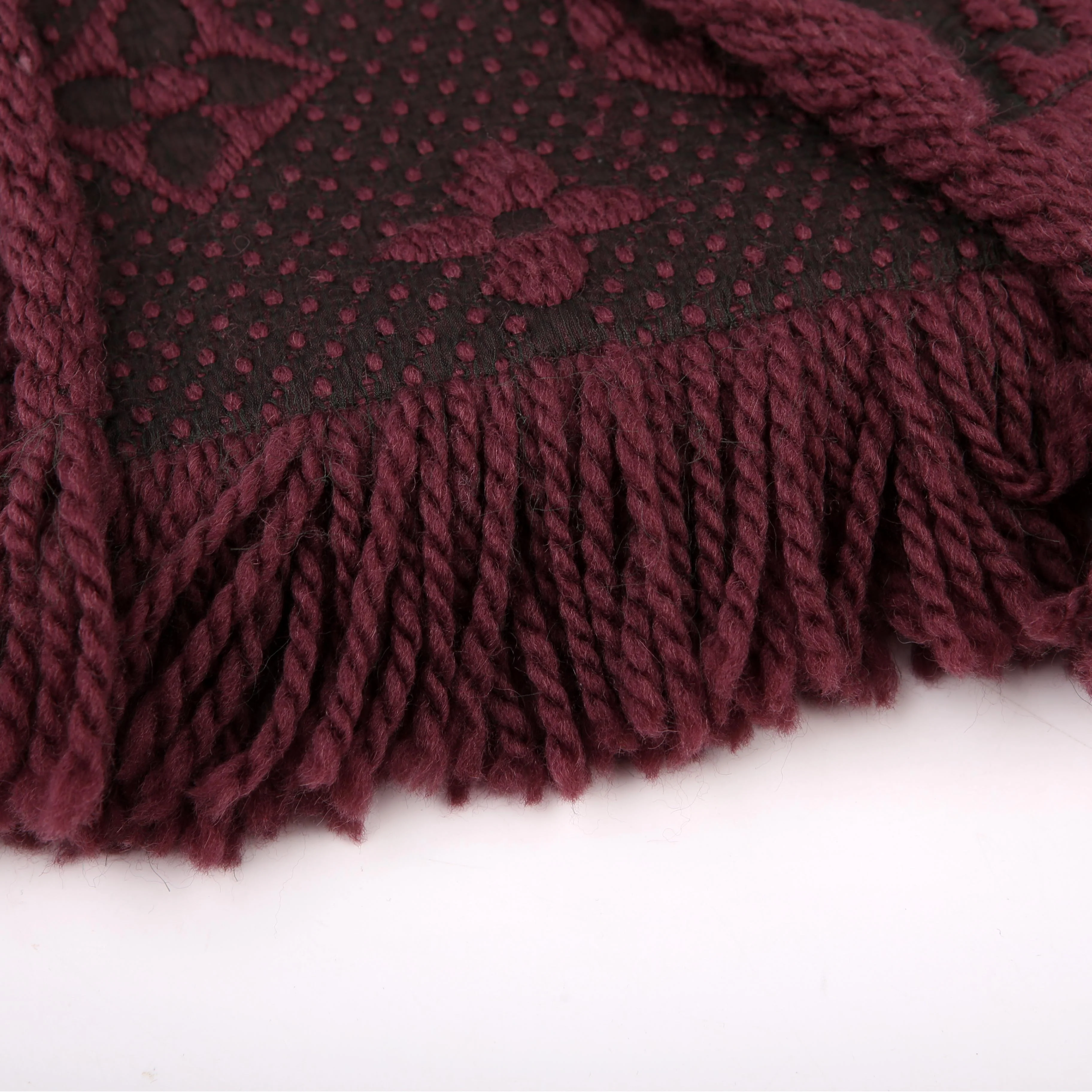 Logomania Wool/Silk Scarf - Image 4