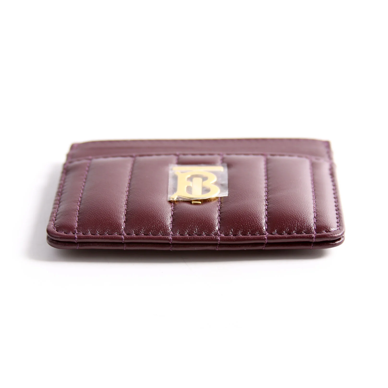 Lola Quilted Card Holder Burgundy - Image 5