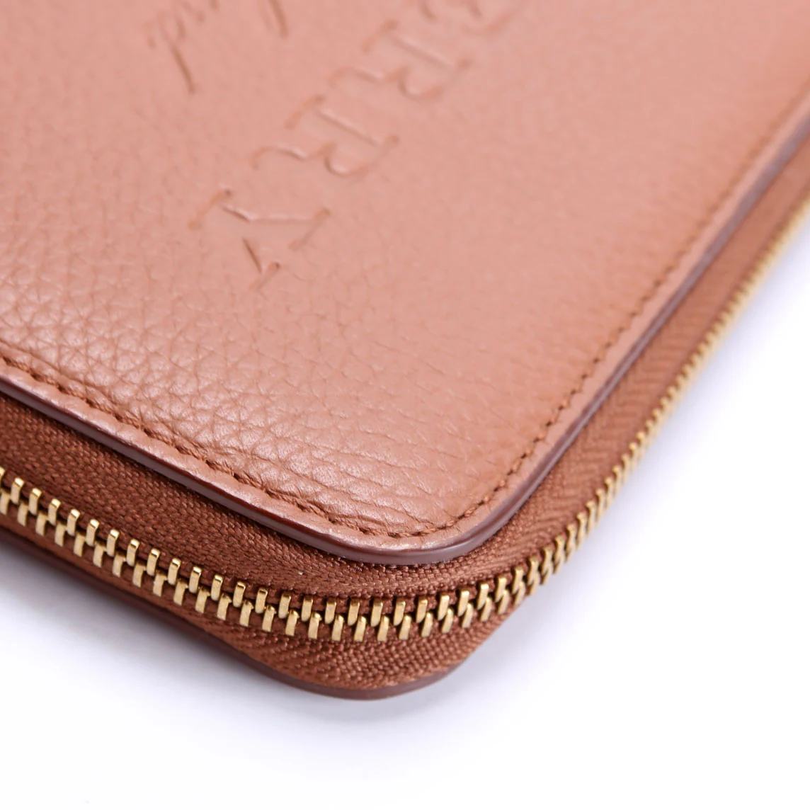 London Zip Around Wallet Grain Calfskin Brown - Image 6