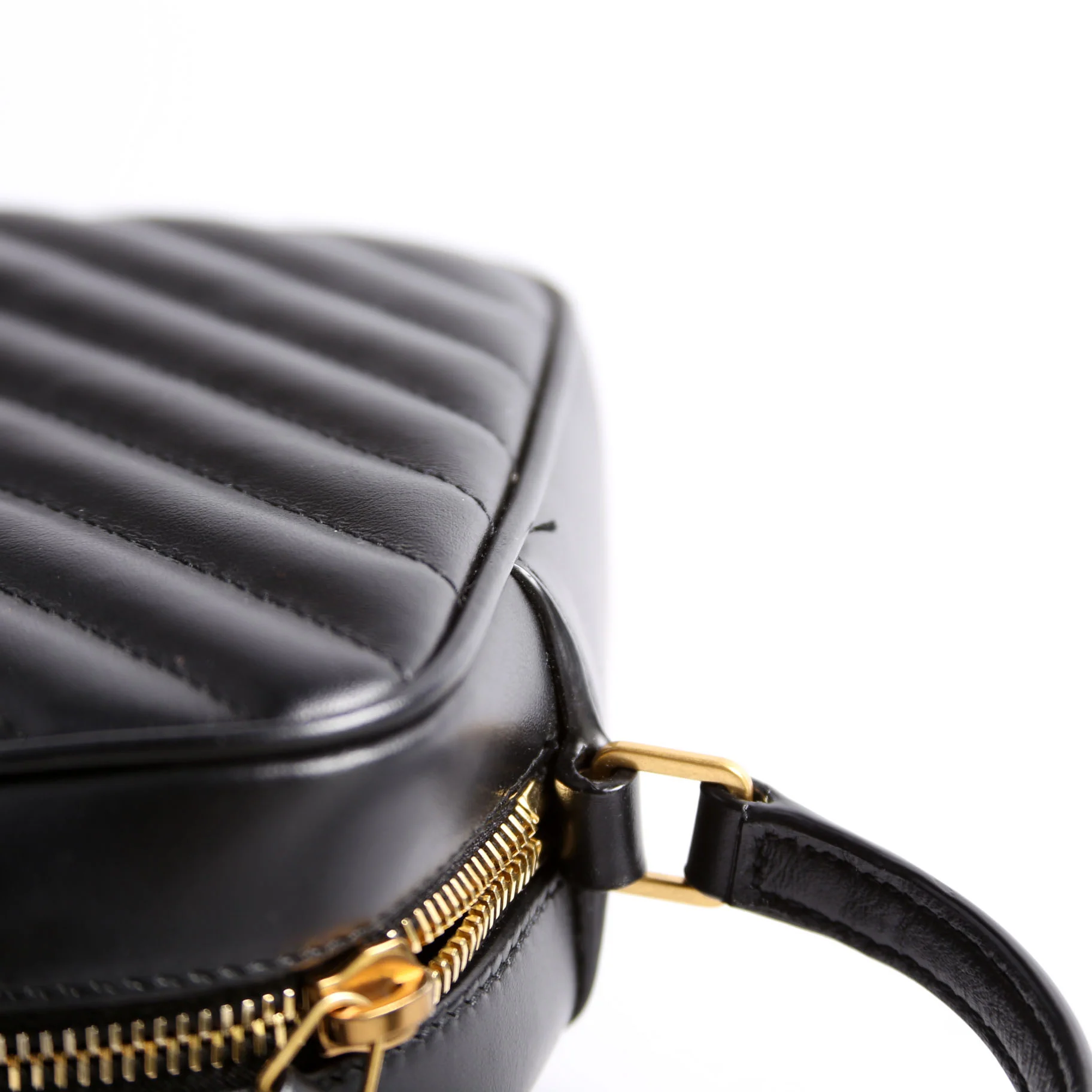 Lou Camera Bag Chevron 715232 Black - Image 13
