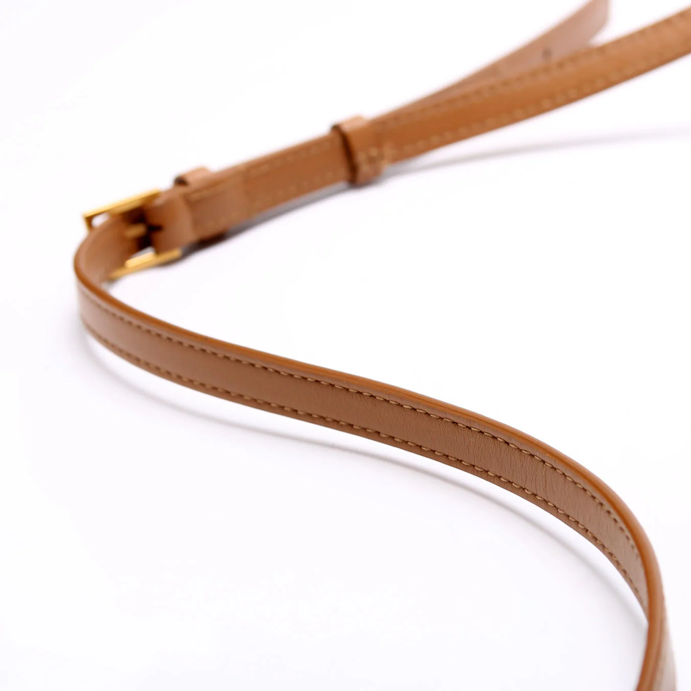 Lou Camera Bag Chevron Nude/Gold - Image 7