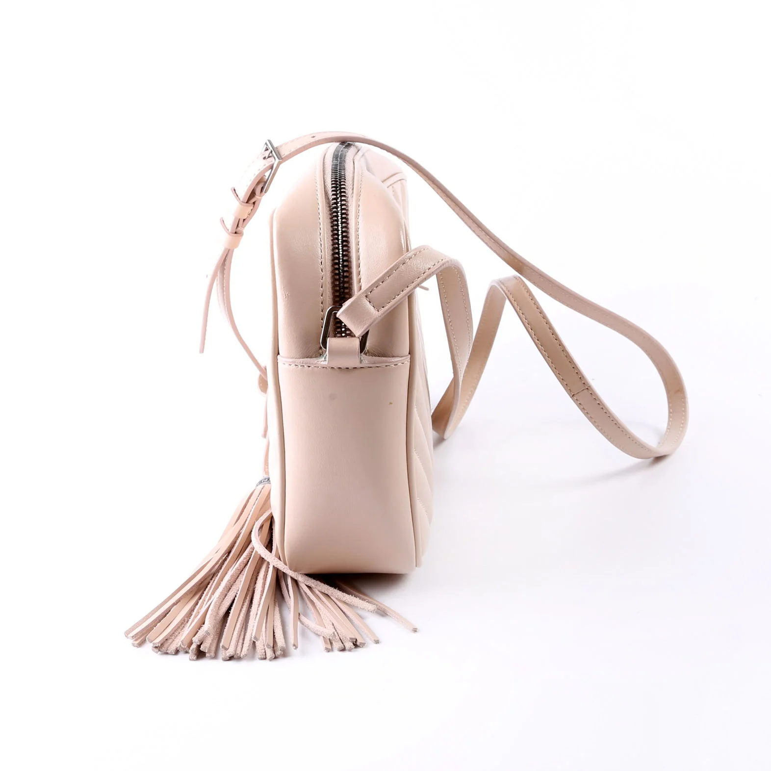 Lou Camera Bag Quilted 612544 Beige - Image 4