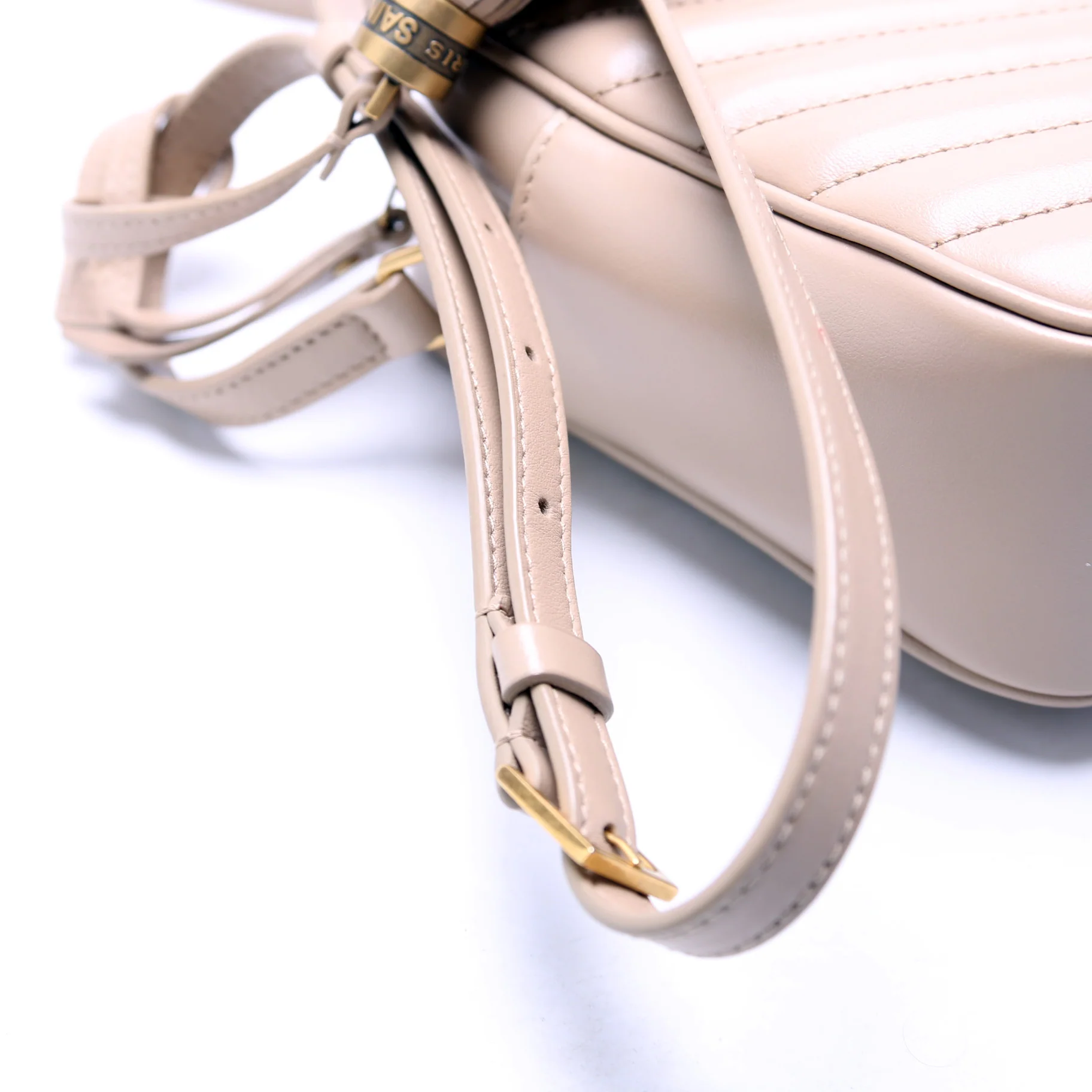 Lou Camera Bag Quilted 612544 Beige - Image 5