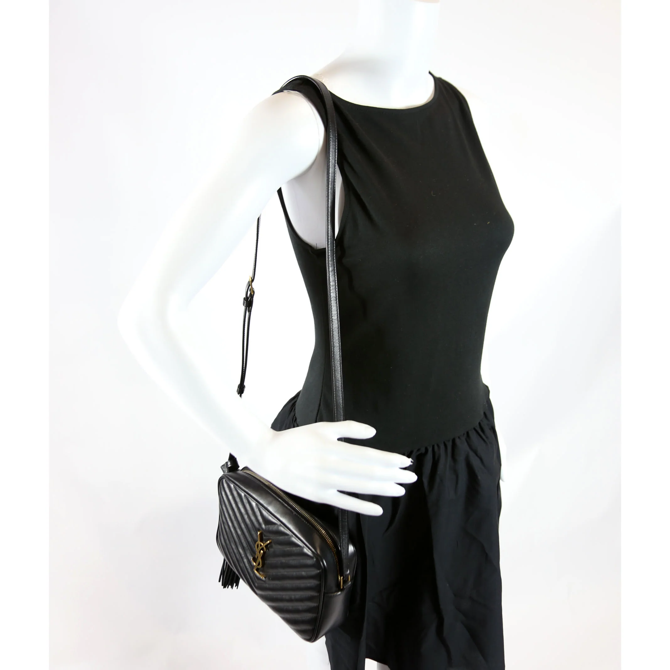 Lou Camera Bag Quilted 612544 Black - Image 11