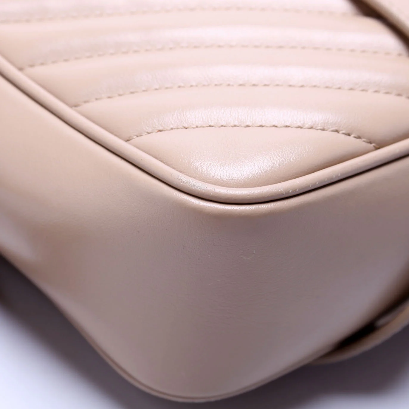 Lou Camera Bag Quilted 612544 Nude - Image 5