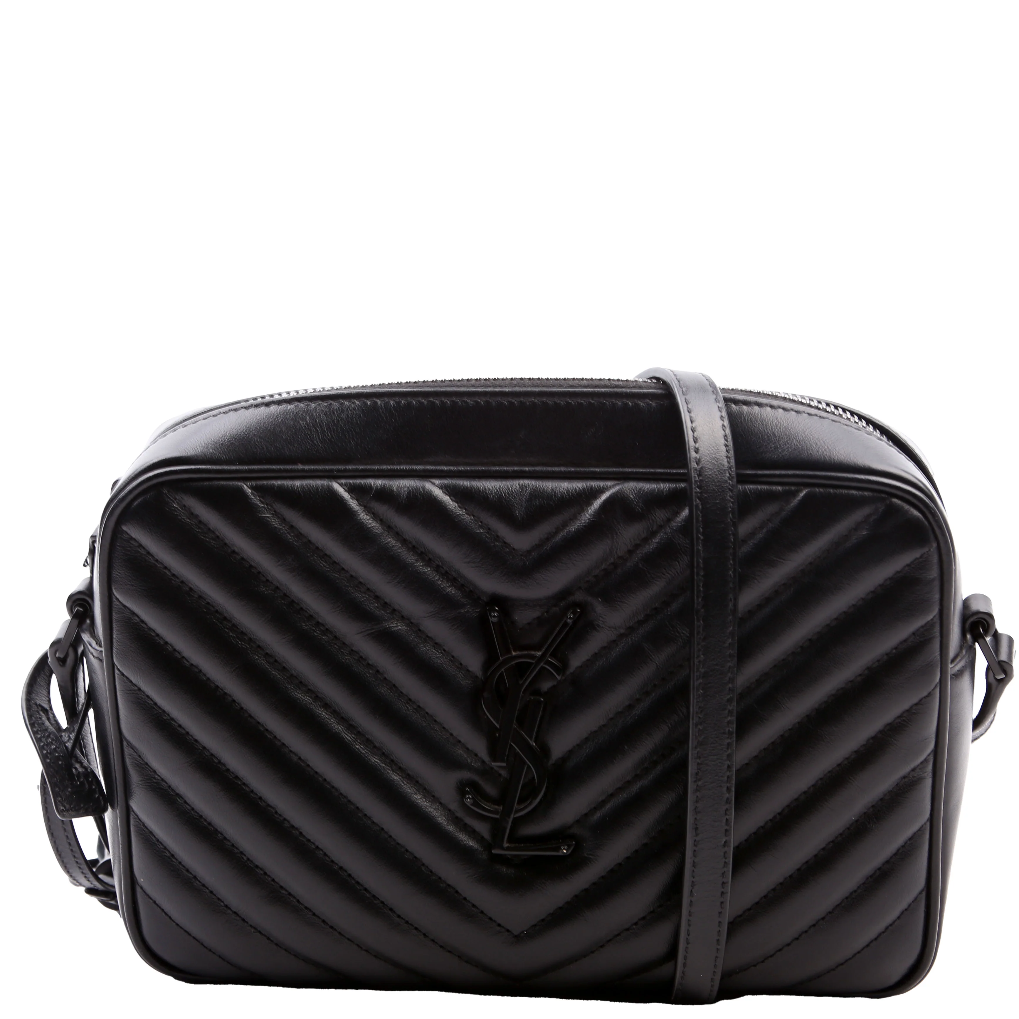 Lou Camera Bag Quilted Black