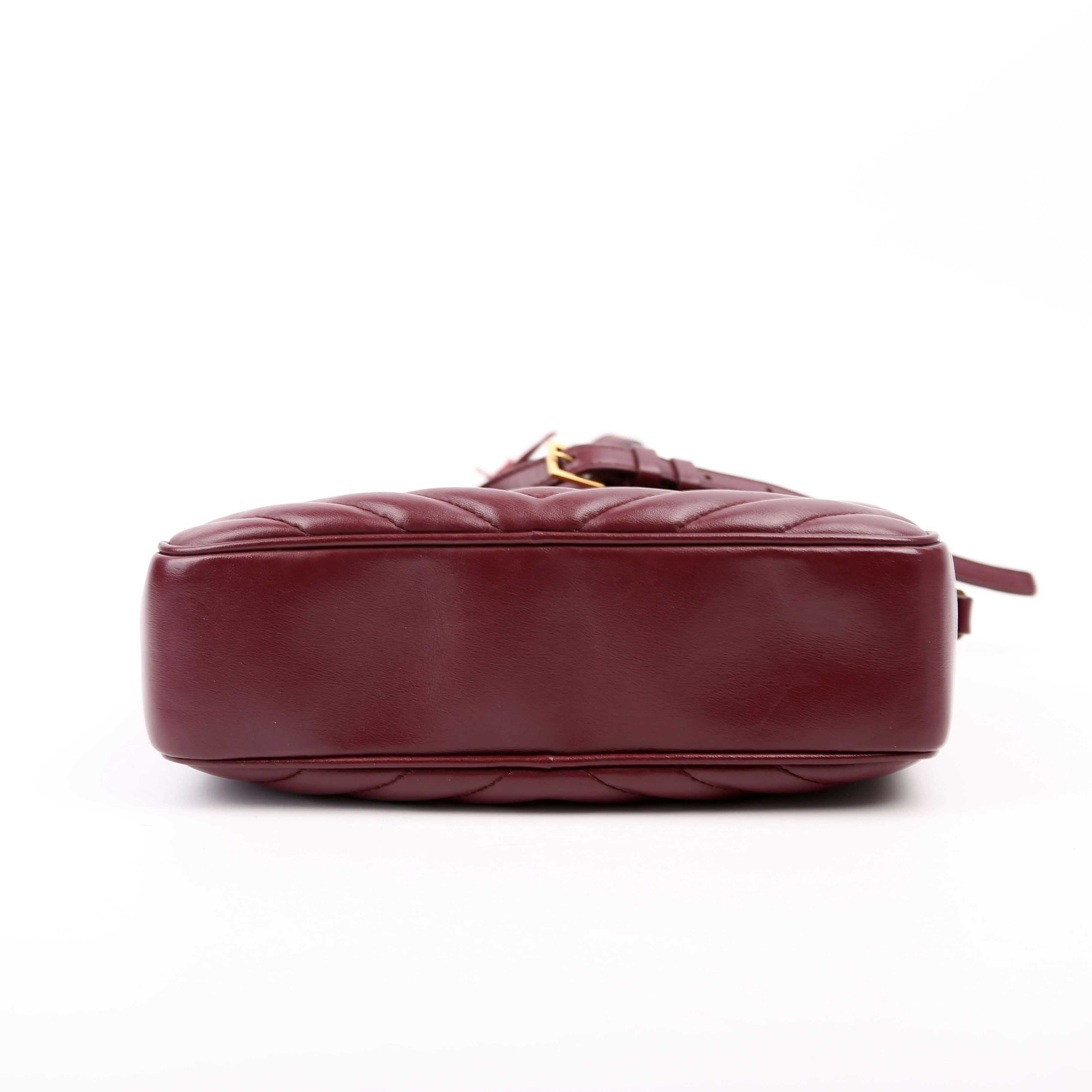 Lou Camera Bag Quilted Burgundy - Image 5
