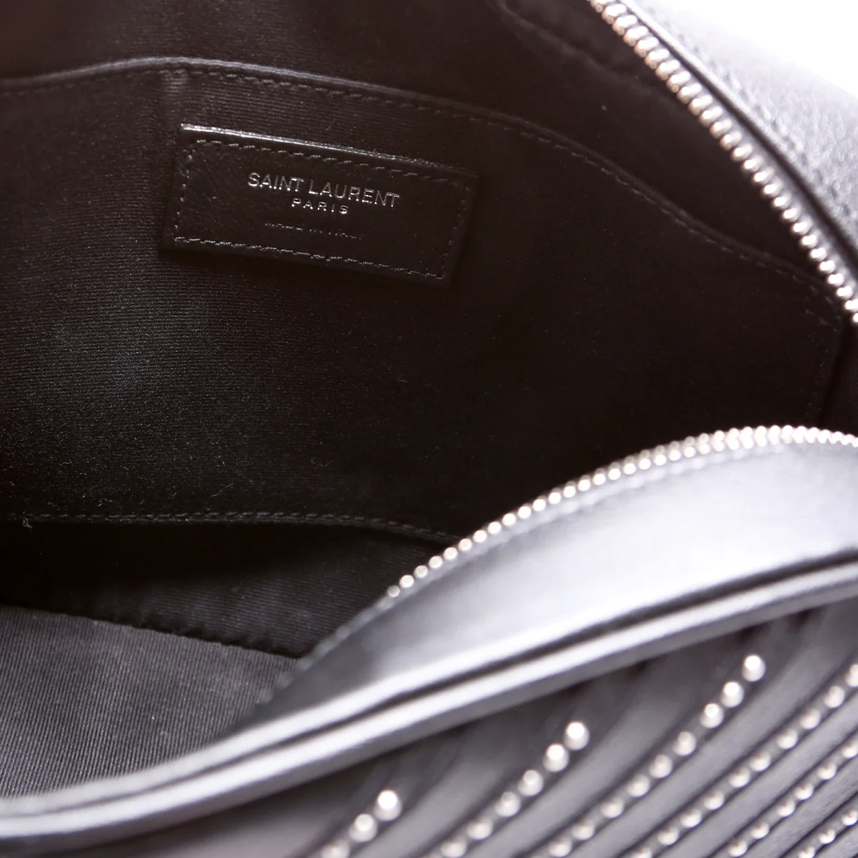 Lou Camera Bag Studded Calfskin 612544 Black - Image 7