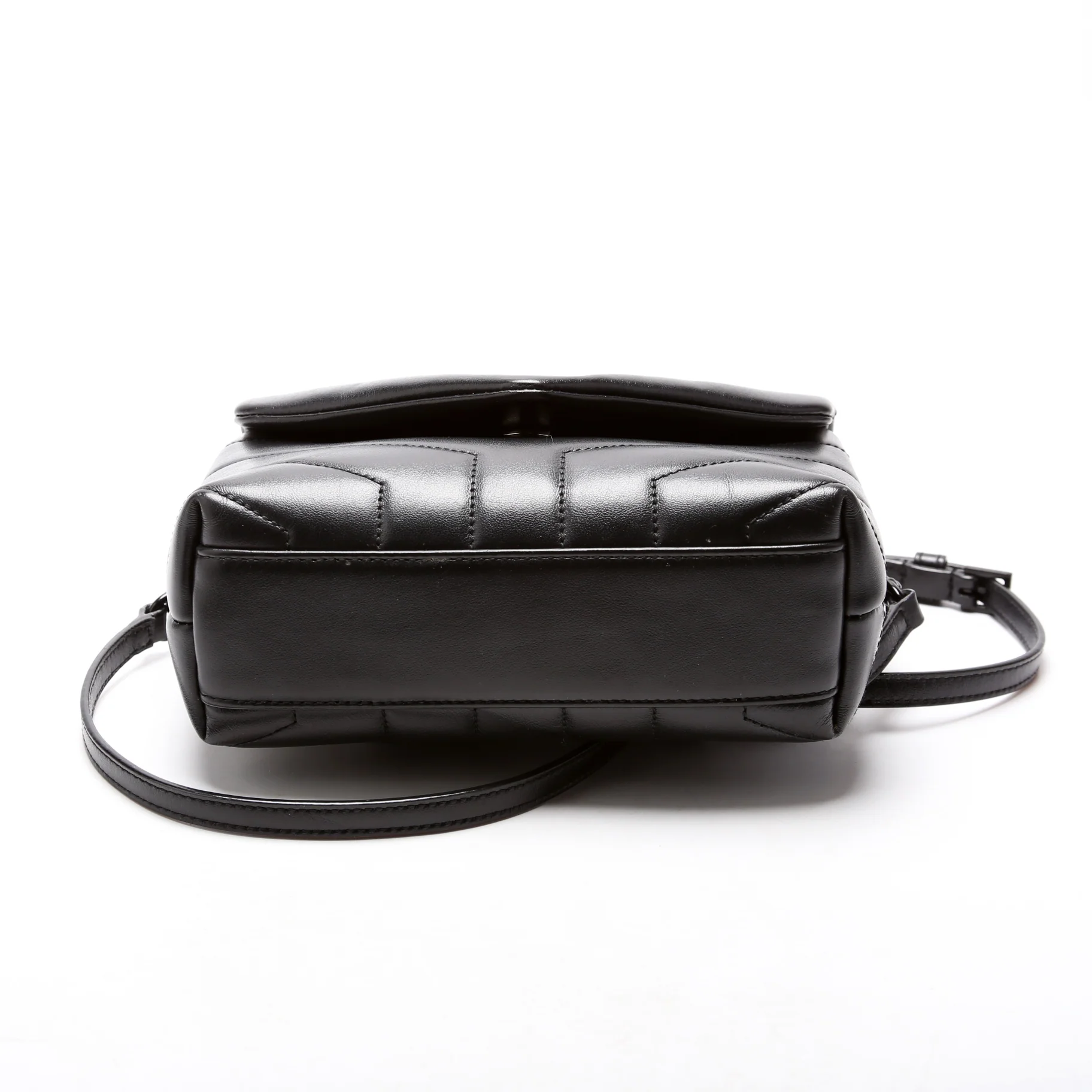 Lou Lou Satchel Toy Crossbody 678401 Black - Image 3