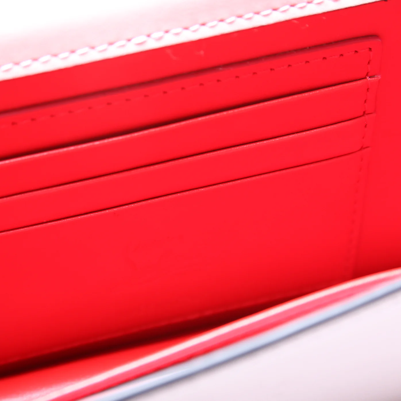 LOUB154 Clutch Calfskin Leather Pink - Image 8