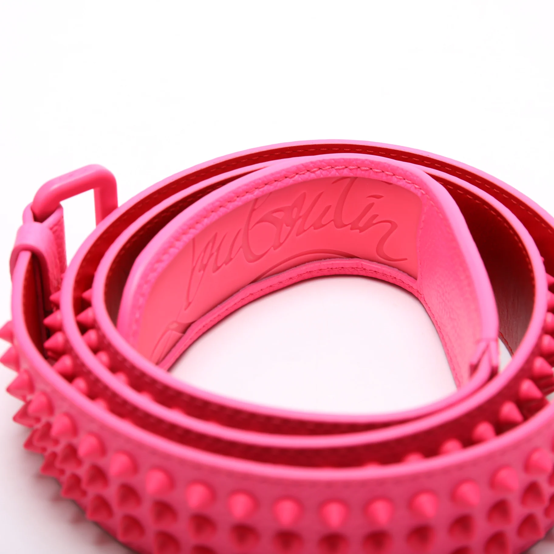 Loubi 40MM Spiked Belt Size 115/46 - Image 3