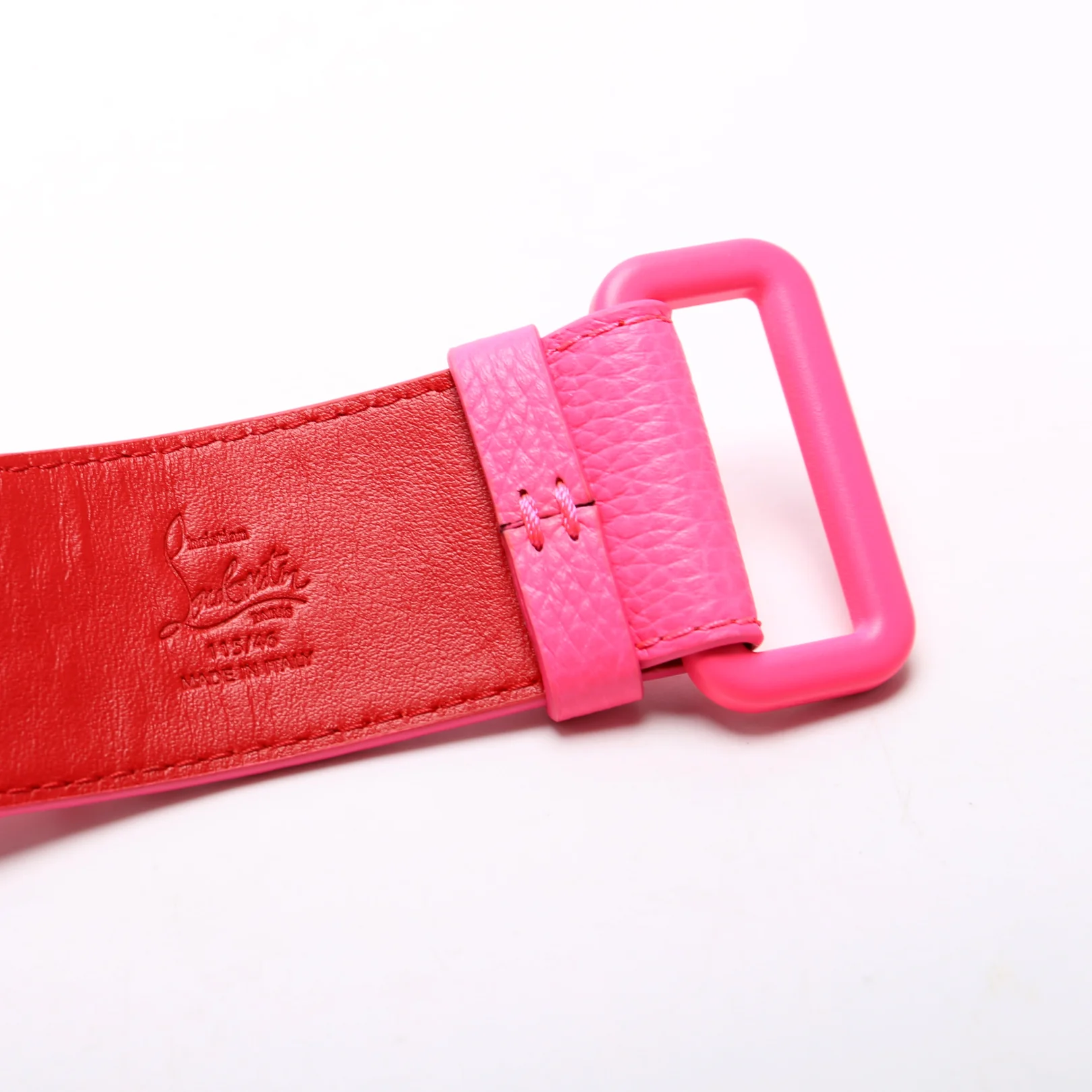 Loubi 40MM Spiked Belt Size 115/46 - Image 4
