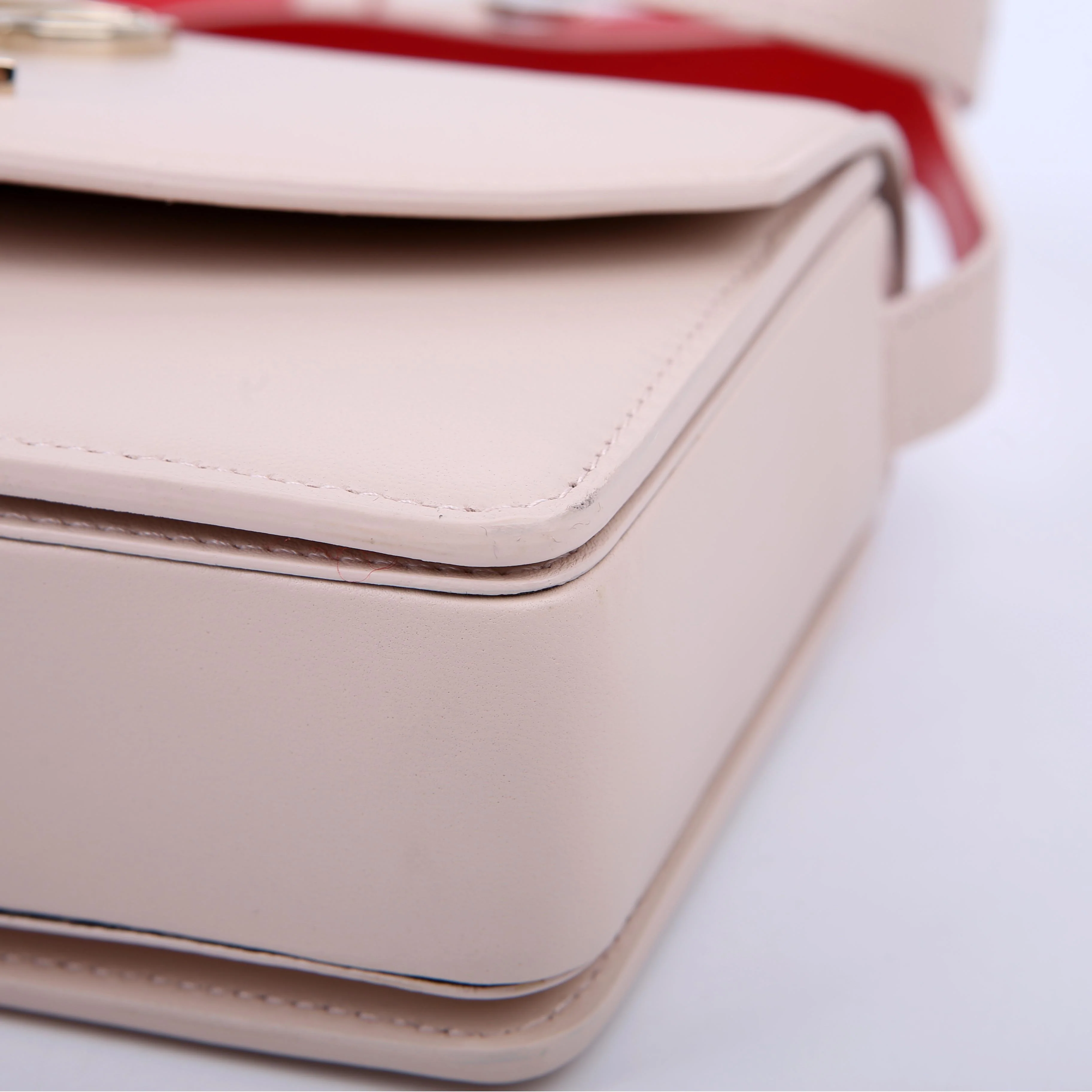 Loubi54 Nappa Small Crossbody Cream - Image 6