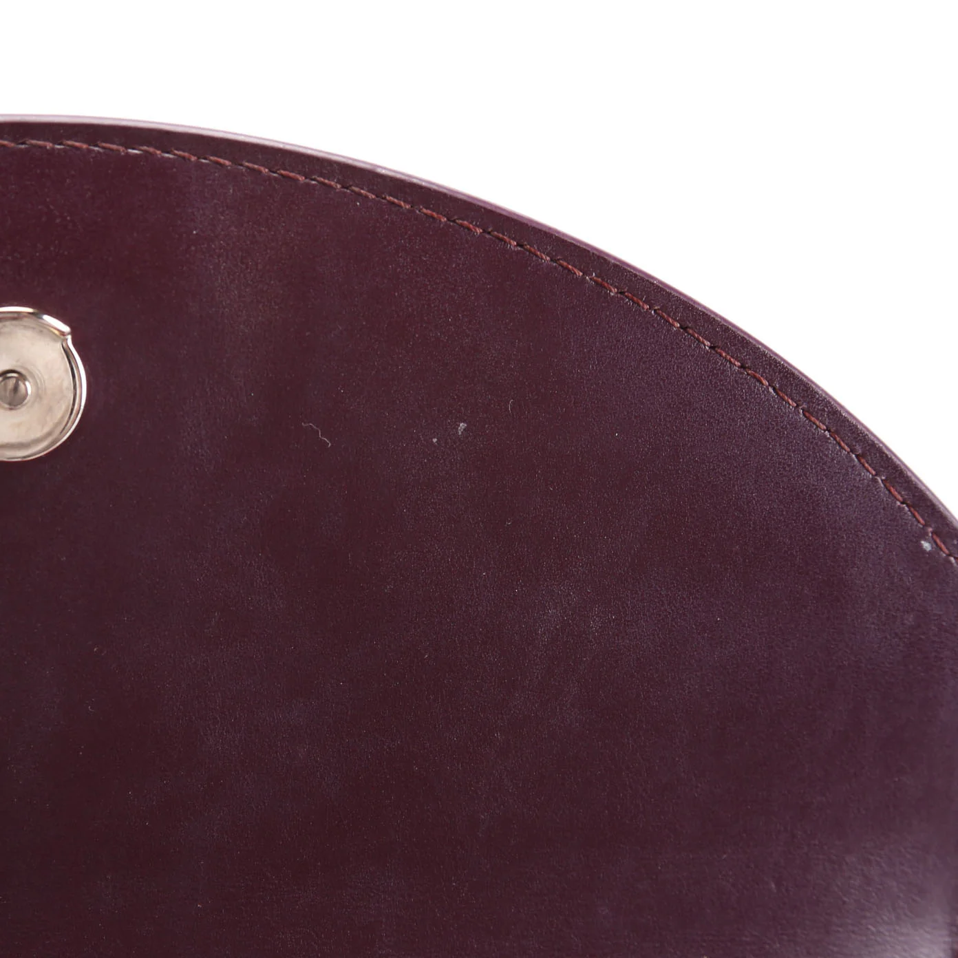 Loubi54 Wallet On Chain Snakeskin Embossed Patent Purple - Image 13