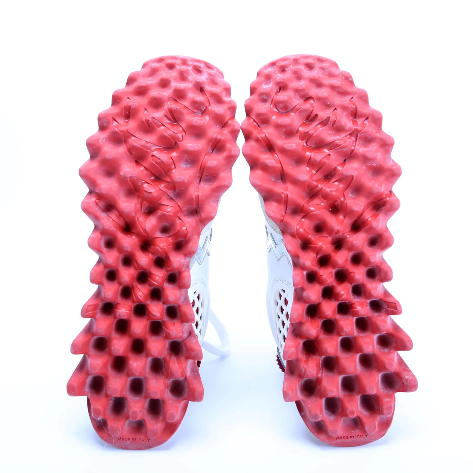 Loubishark Sneakers Size 36.5 White/Red - Image 11