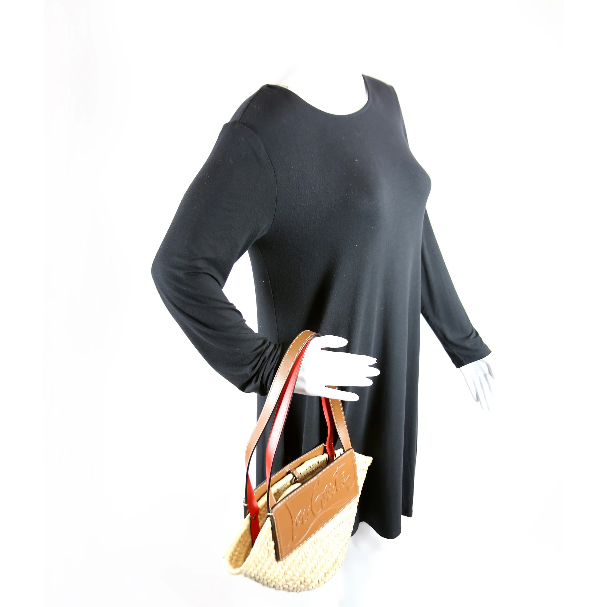 Loubishore Raffia Tote Small - Image 7