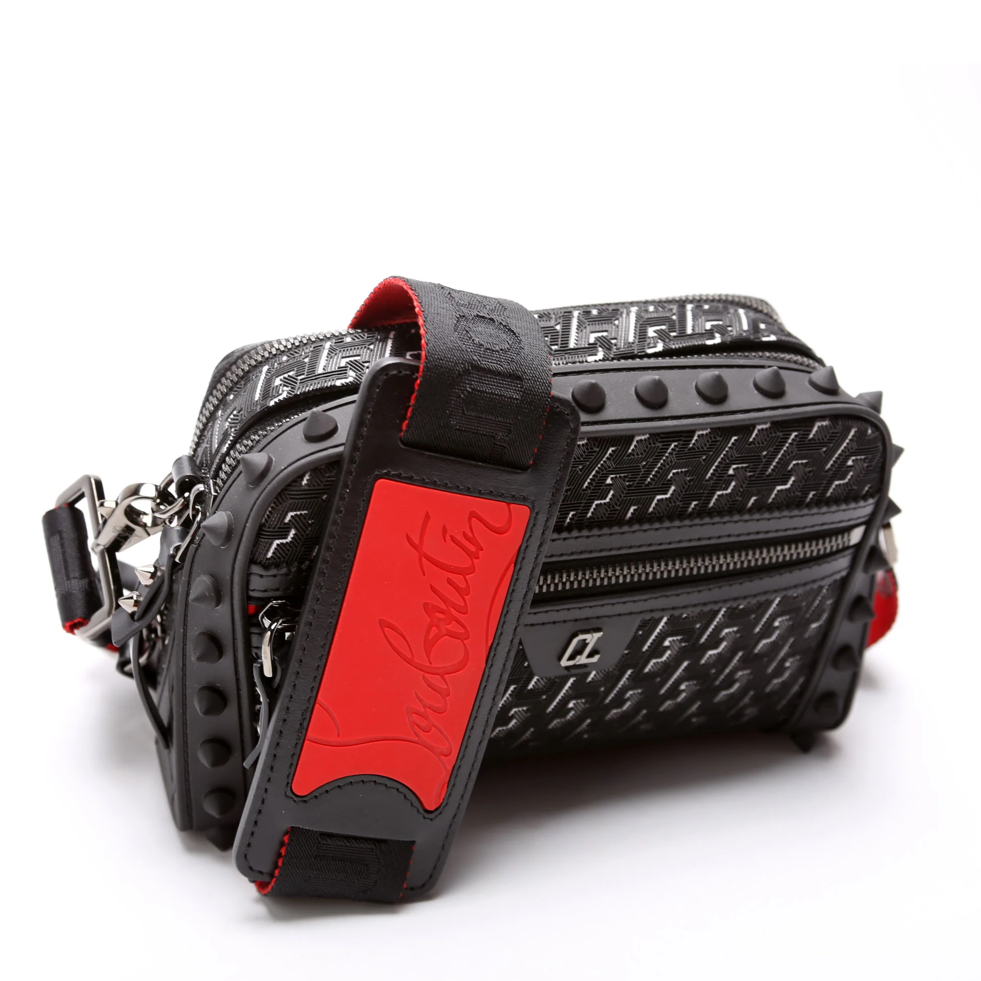 Loubitown Techno Mono Logo Shoulder Bag - Image 2