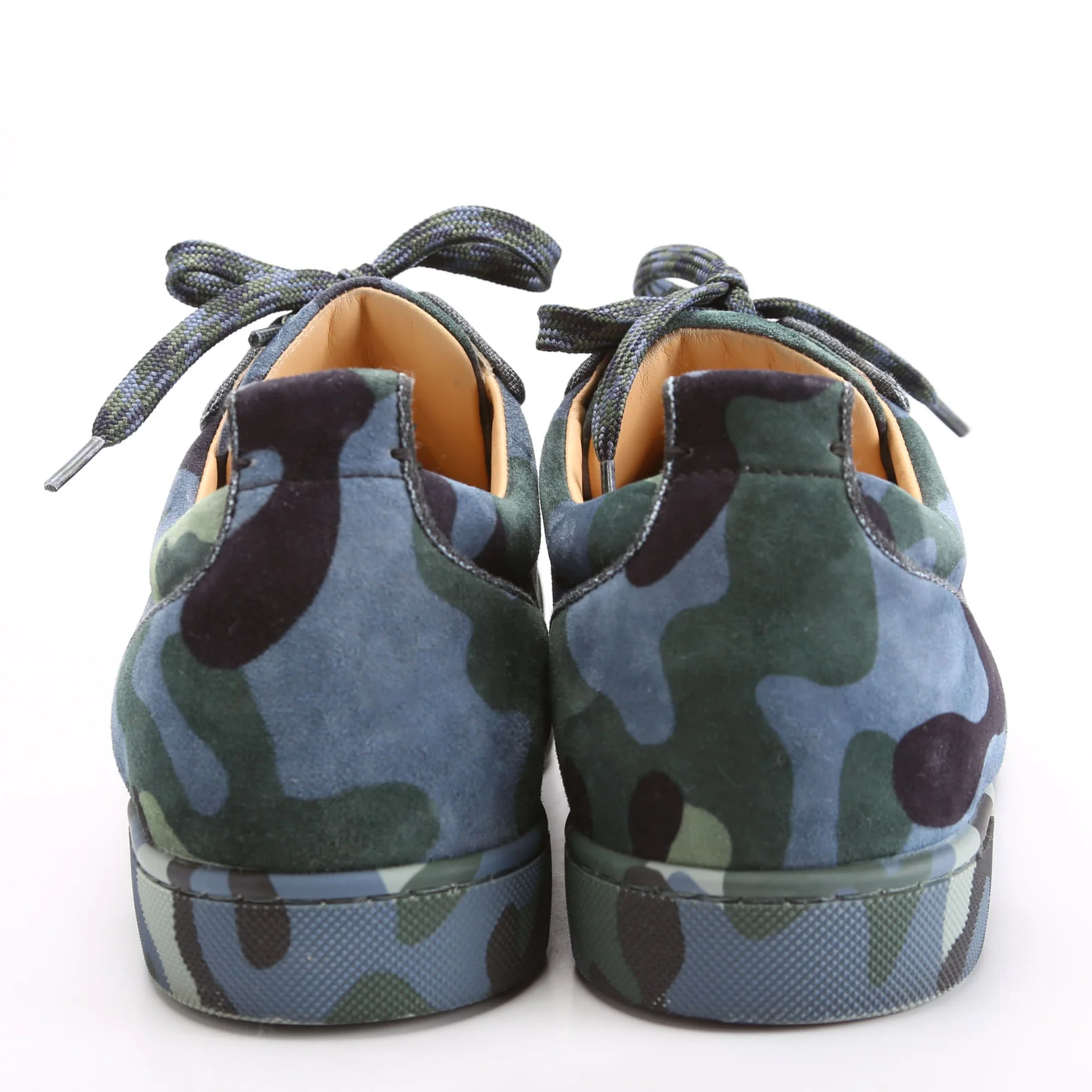 Louis Junior Spike Suede Sneakers Size 42 Camo - Image 4