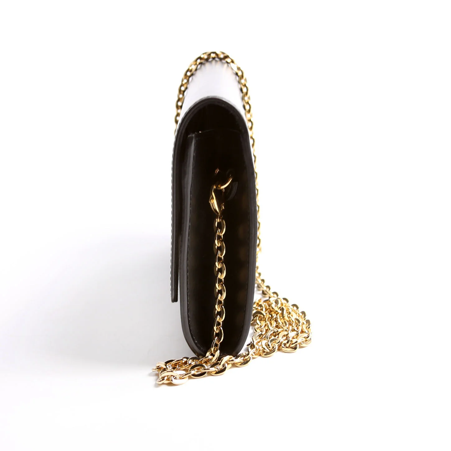 Louise GM Chain Bag Calfskin Black - Image 4