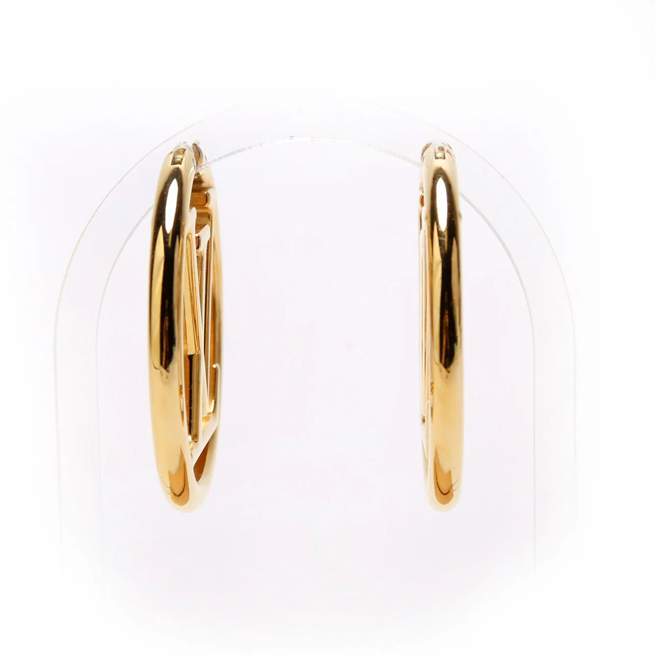 Louise Hoop Earrings GM Gold - Image 2