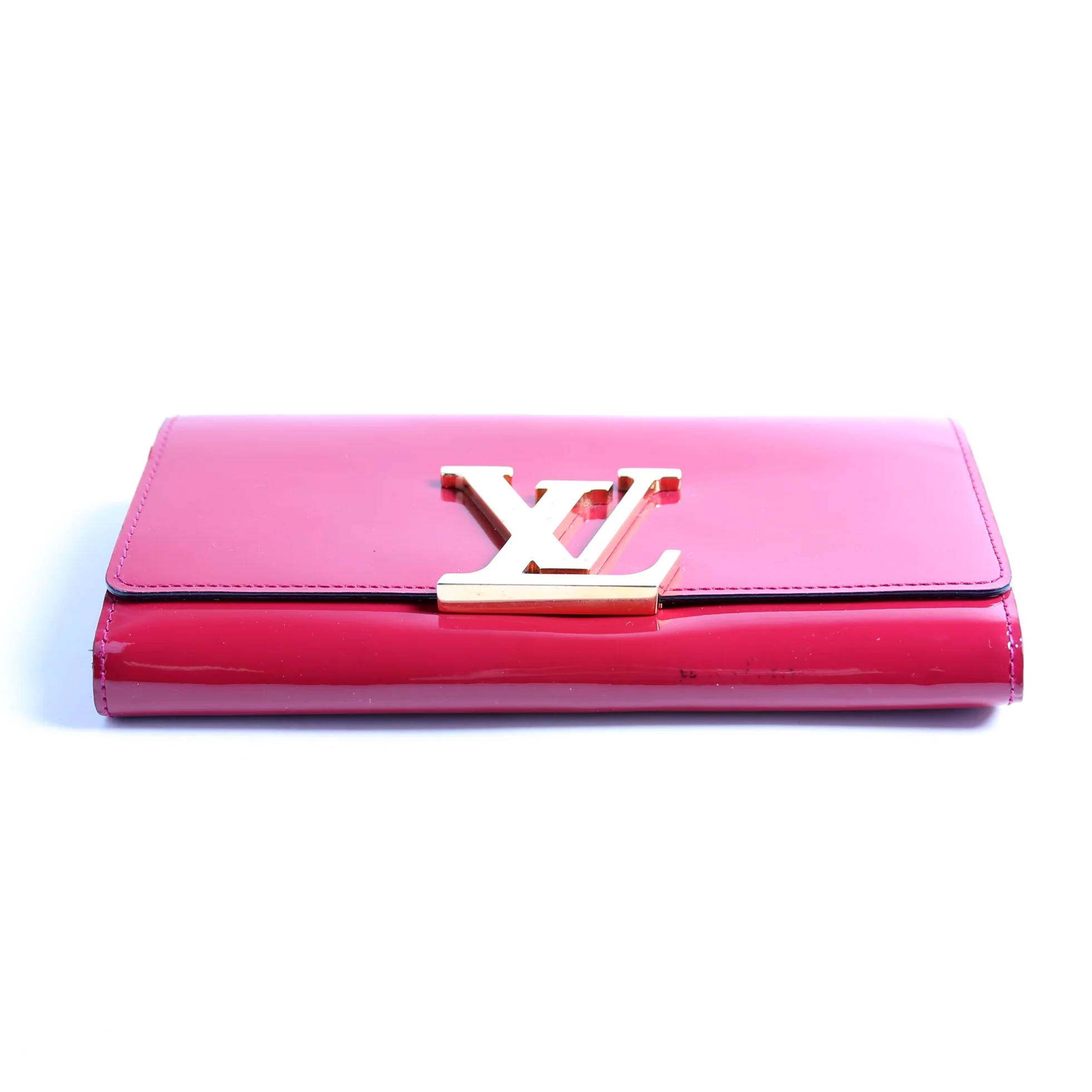 Louise Long Wallet Patent Berry - Image 5