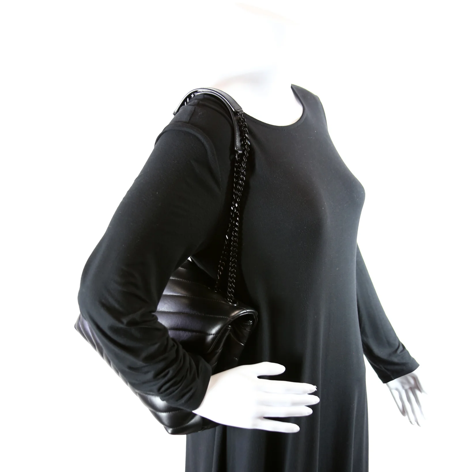 Loulou Medium Quilted 574946 Black - Image 12