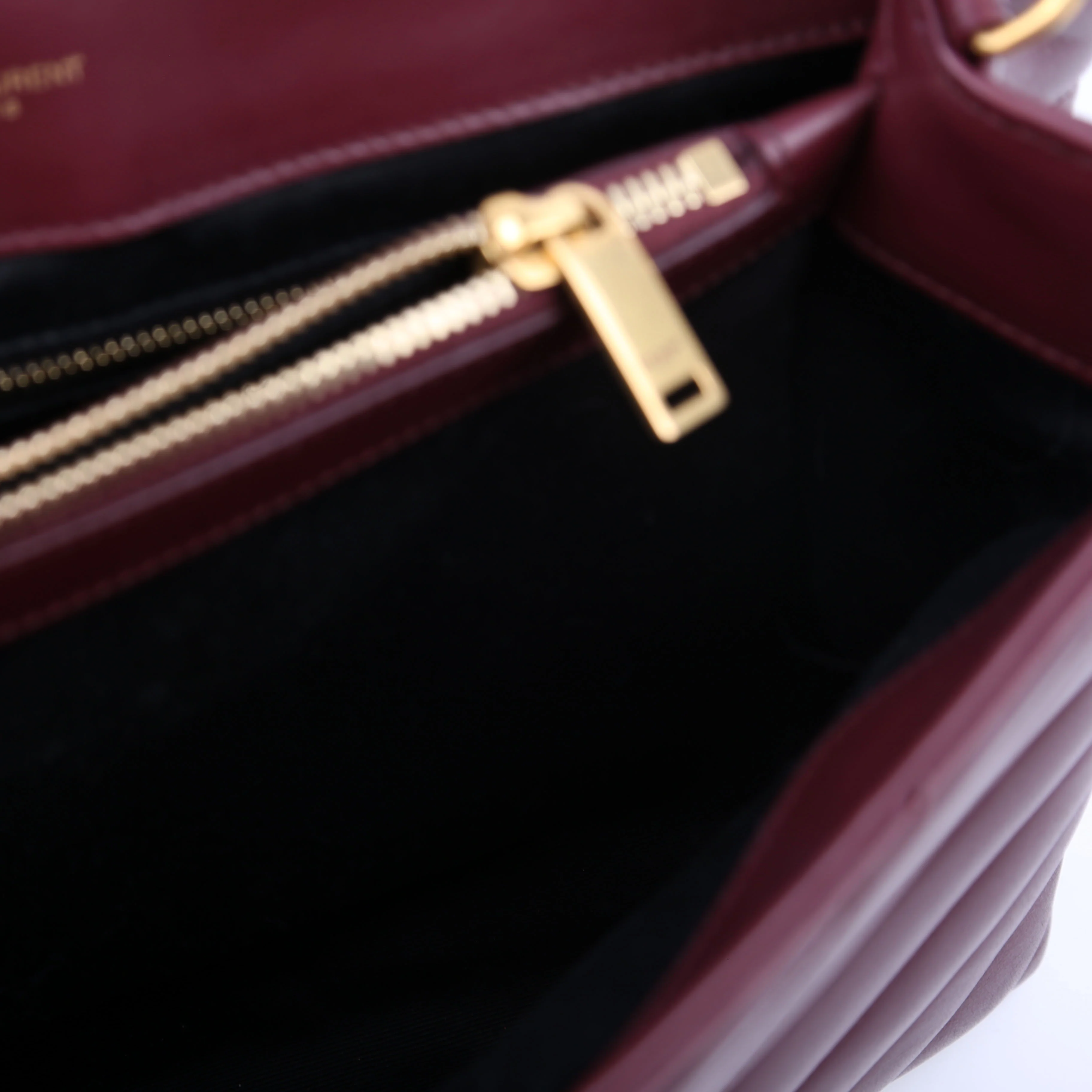 Loulou Medium Quilted 574946 Burgundy - Image 10