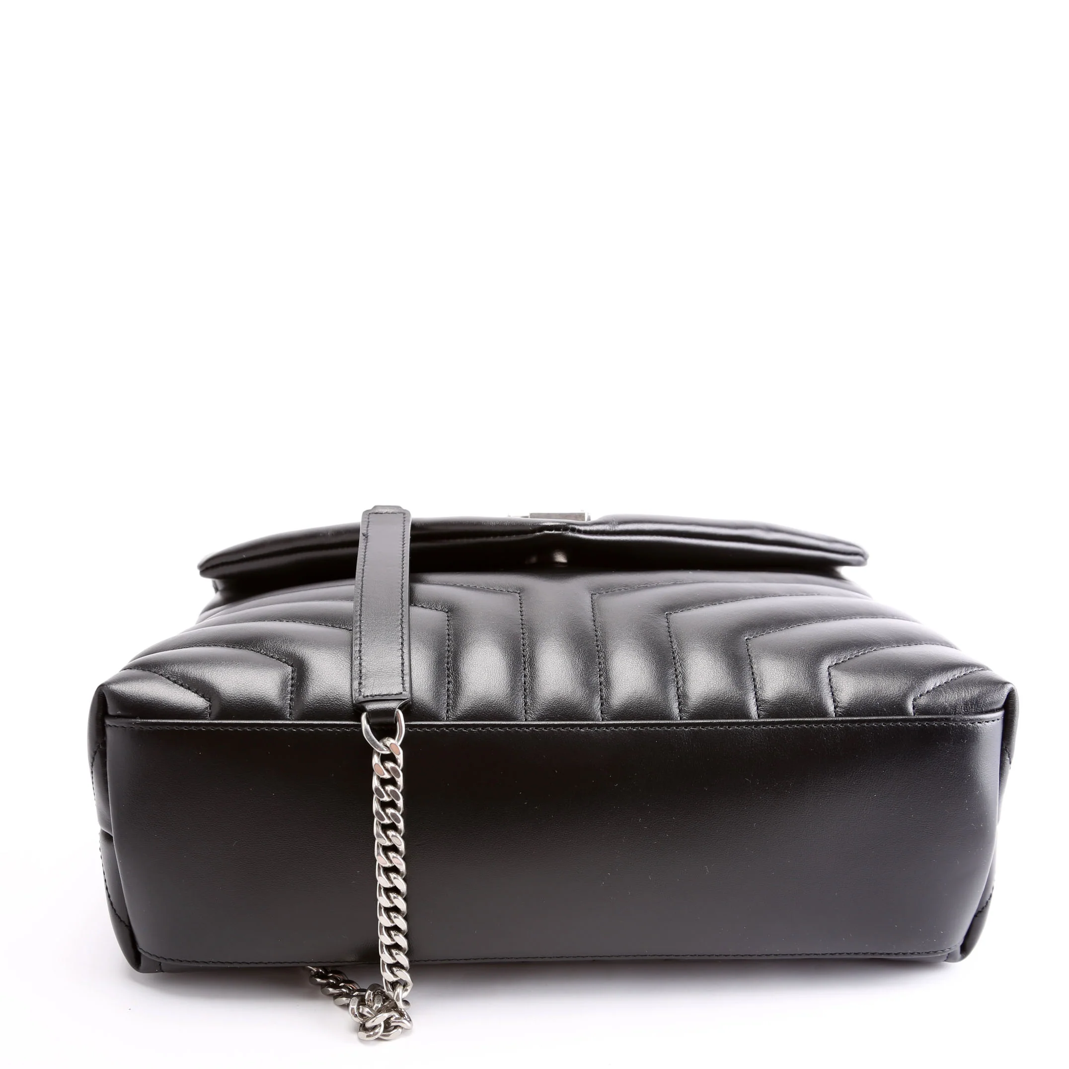 Loulou Medium Quilted Black/Silver - Image 4