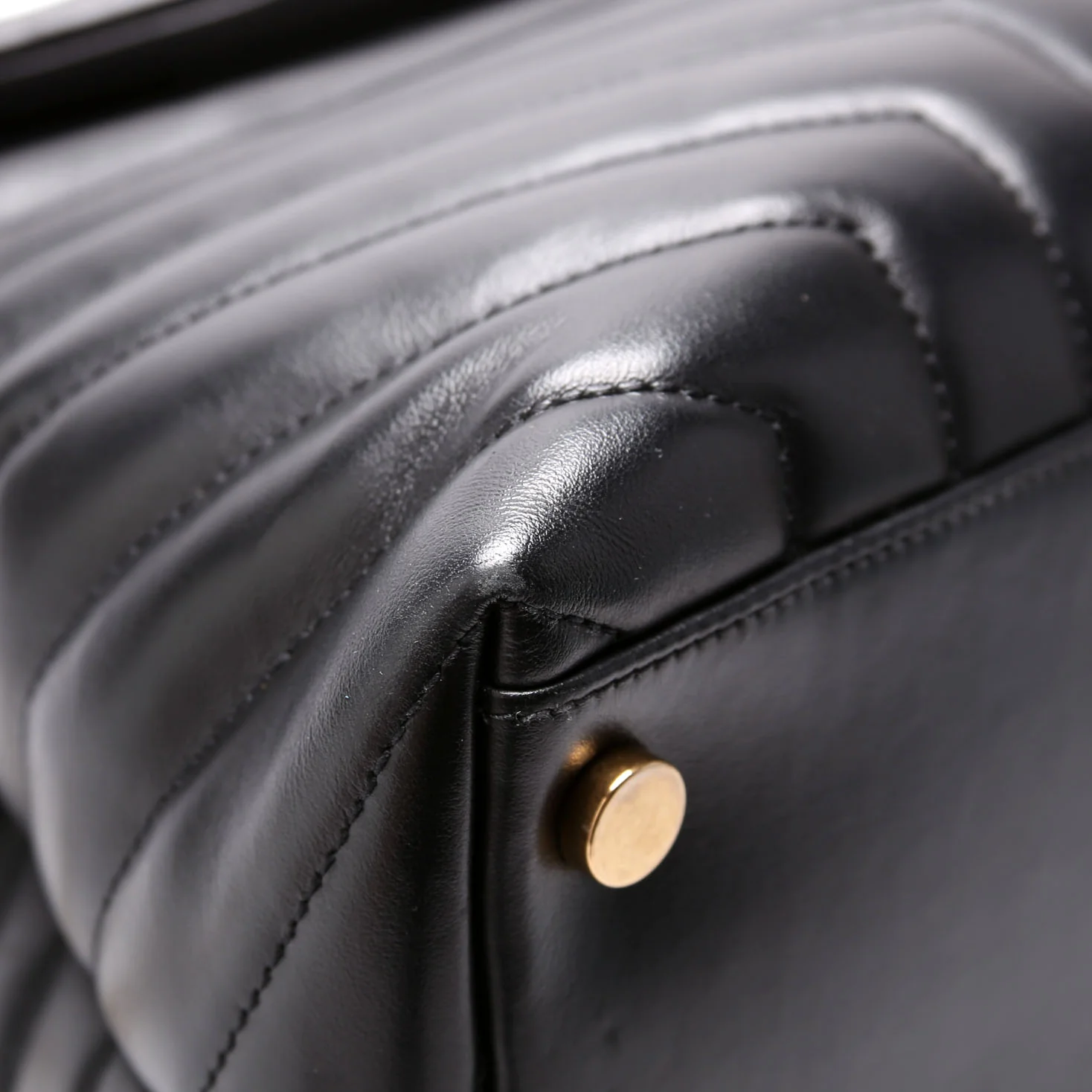 LouLou Satchel Large 574947 Black - Image 5