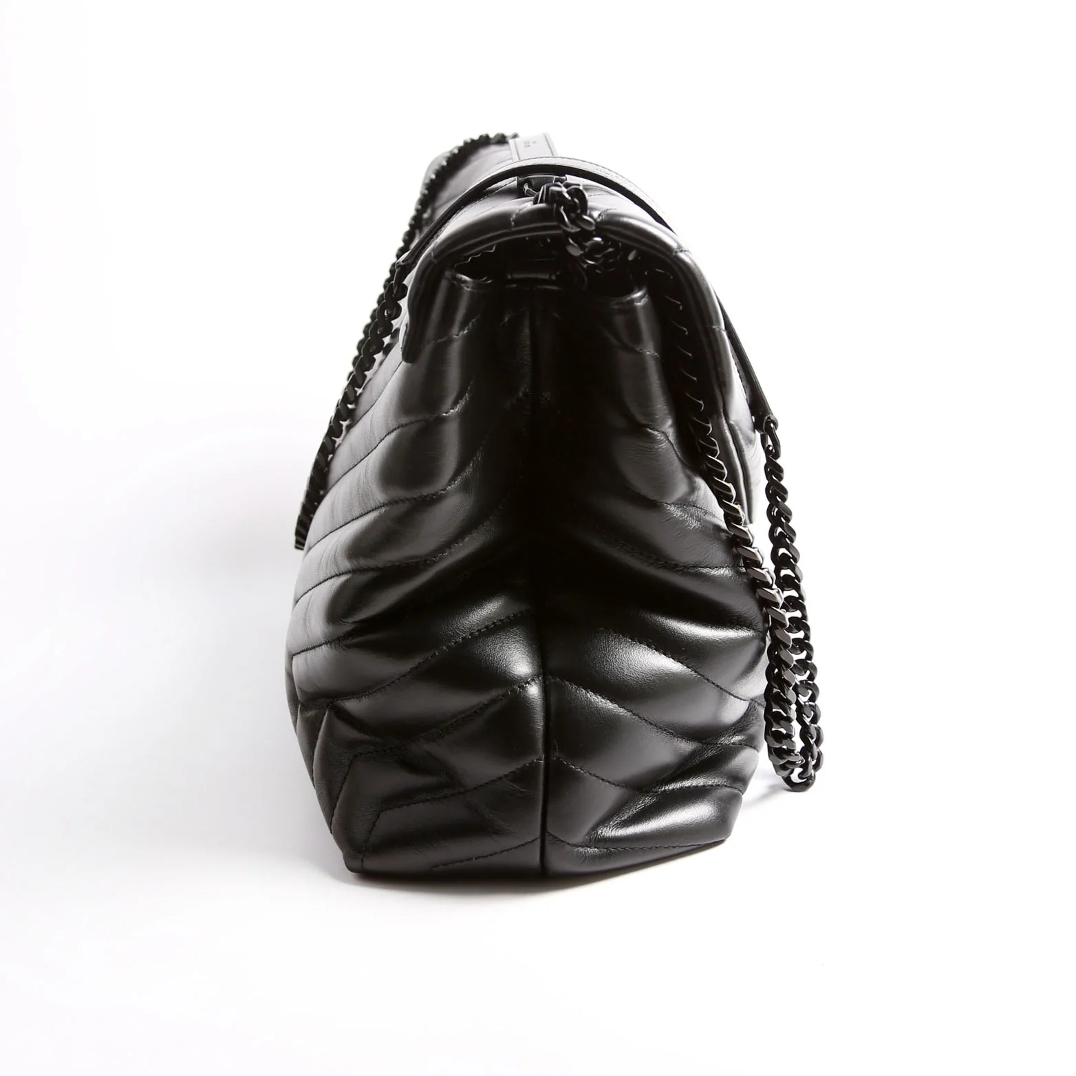 LouLou Satchel Large 574947 Black - Image 3