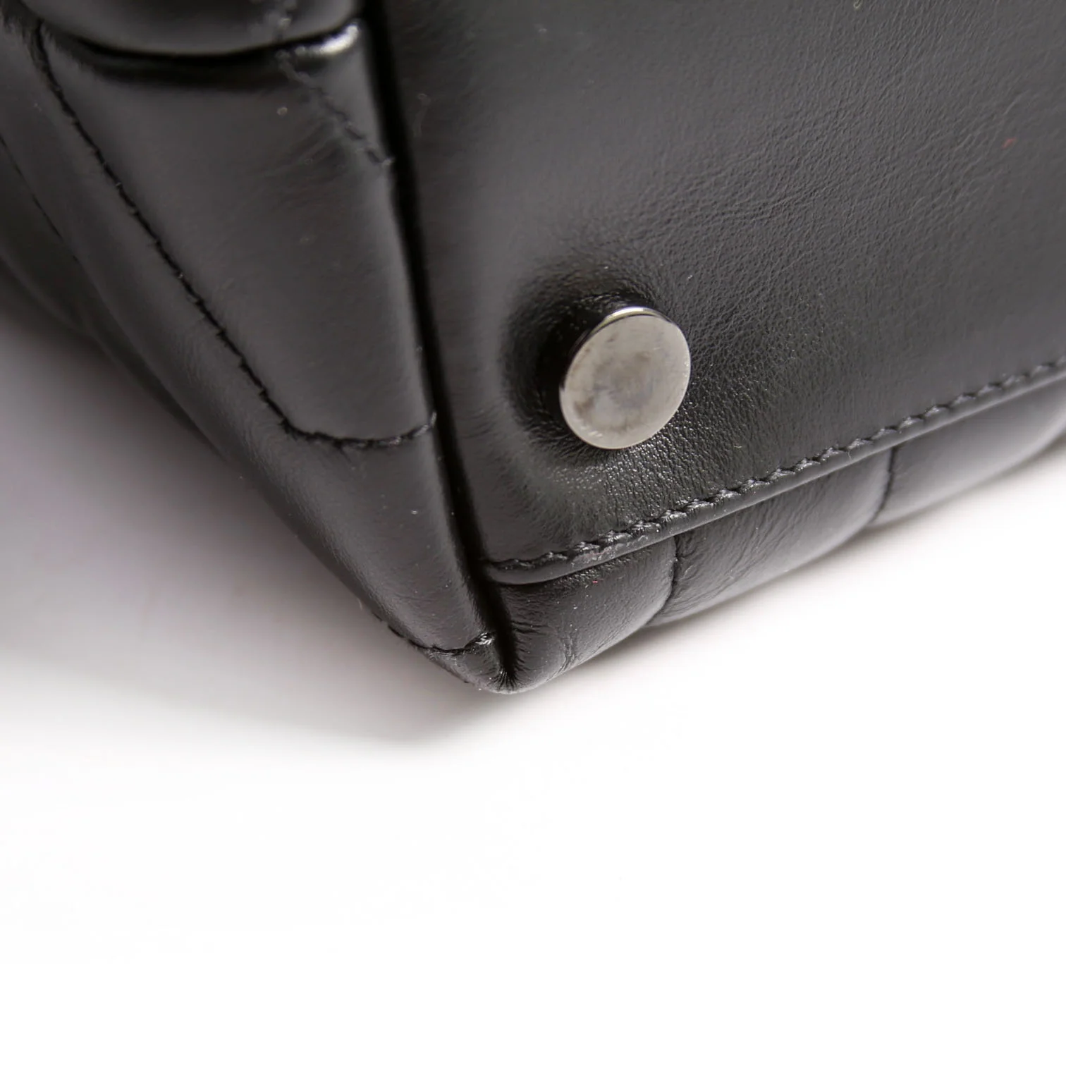 LouLou Satchel Large 574947 Black - Image 7