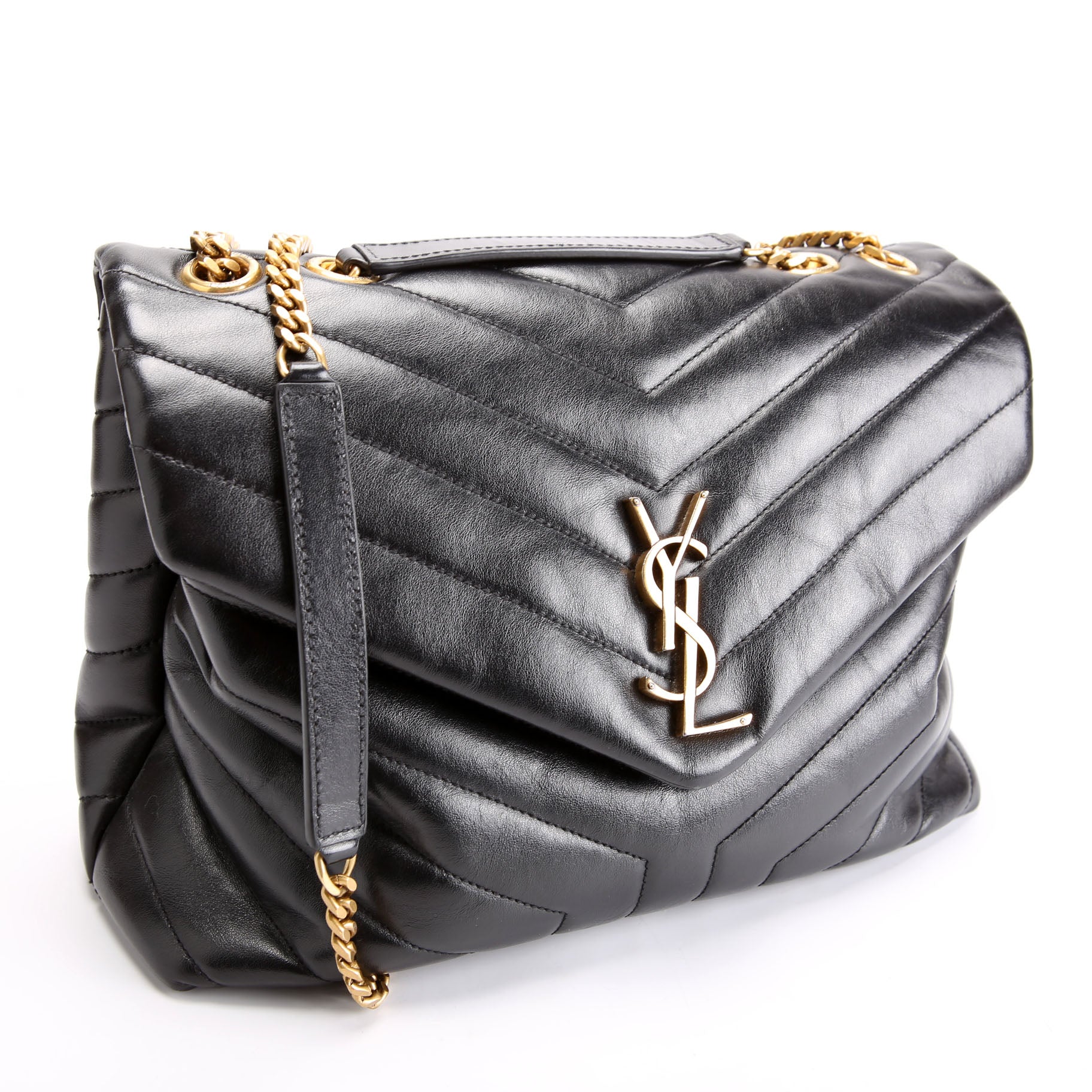 LouLou Satchel Medium 487216 Black - Image 2