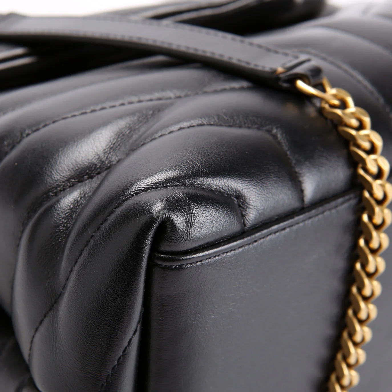 LouLou Satchel Medium 487216 Black - Image 6