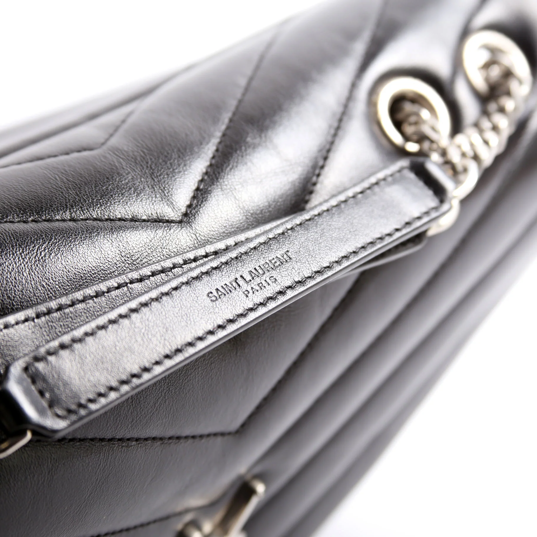 LouLou Satchel Medium 487216 Black - Image 7
