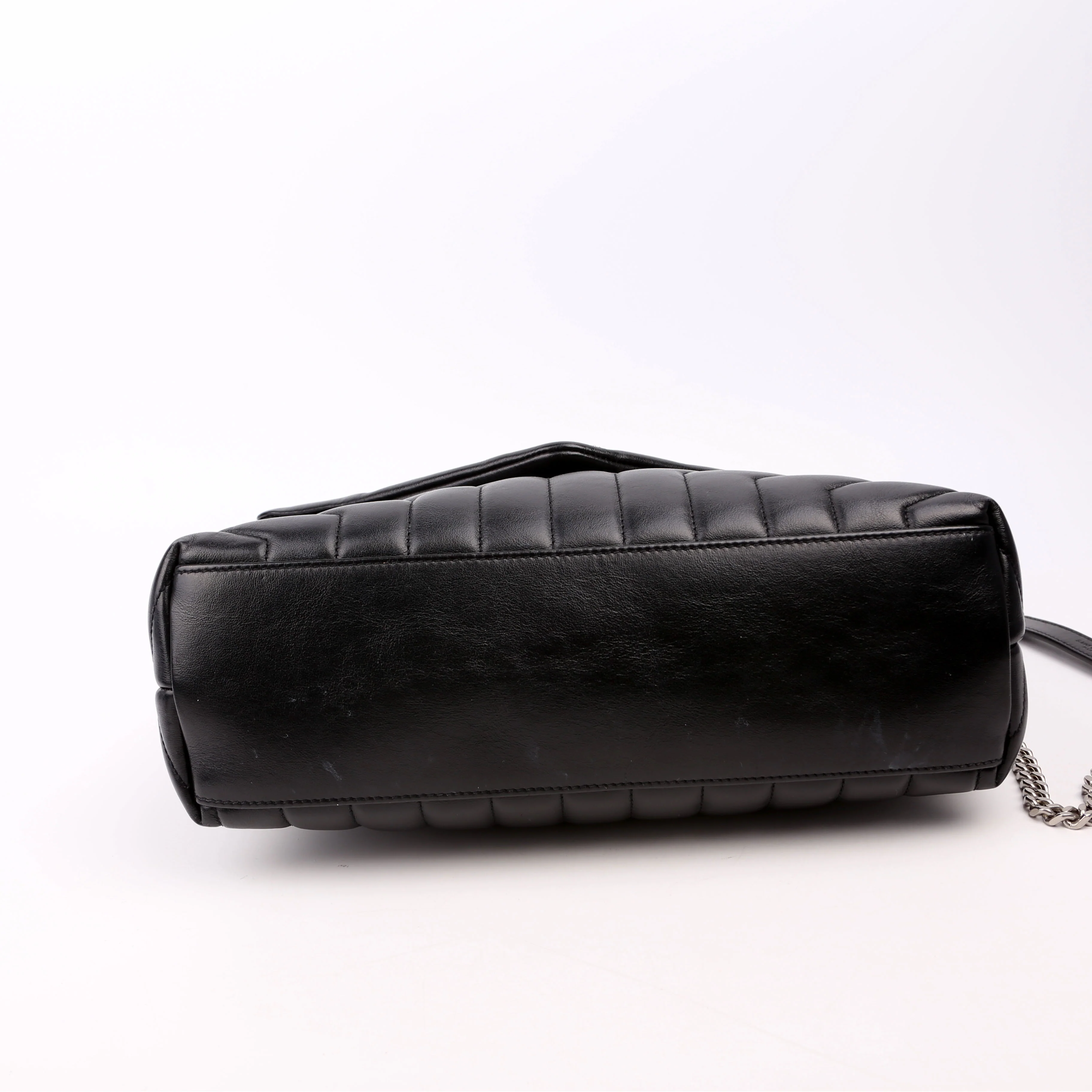 Loulou Satchel Medium Black 487216 - Image 4