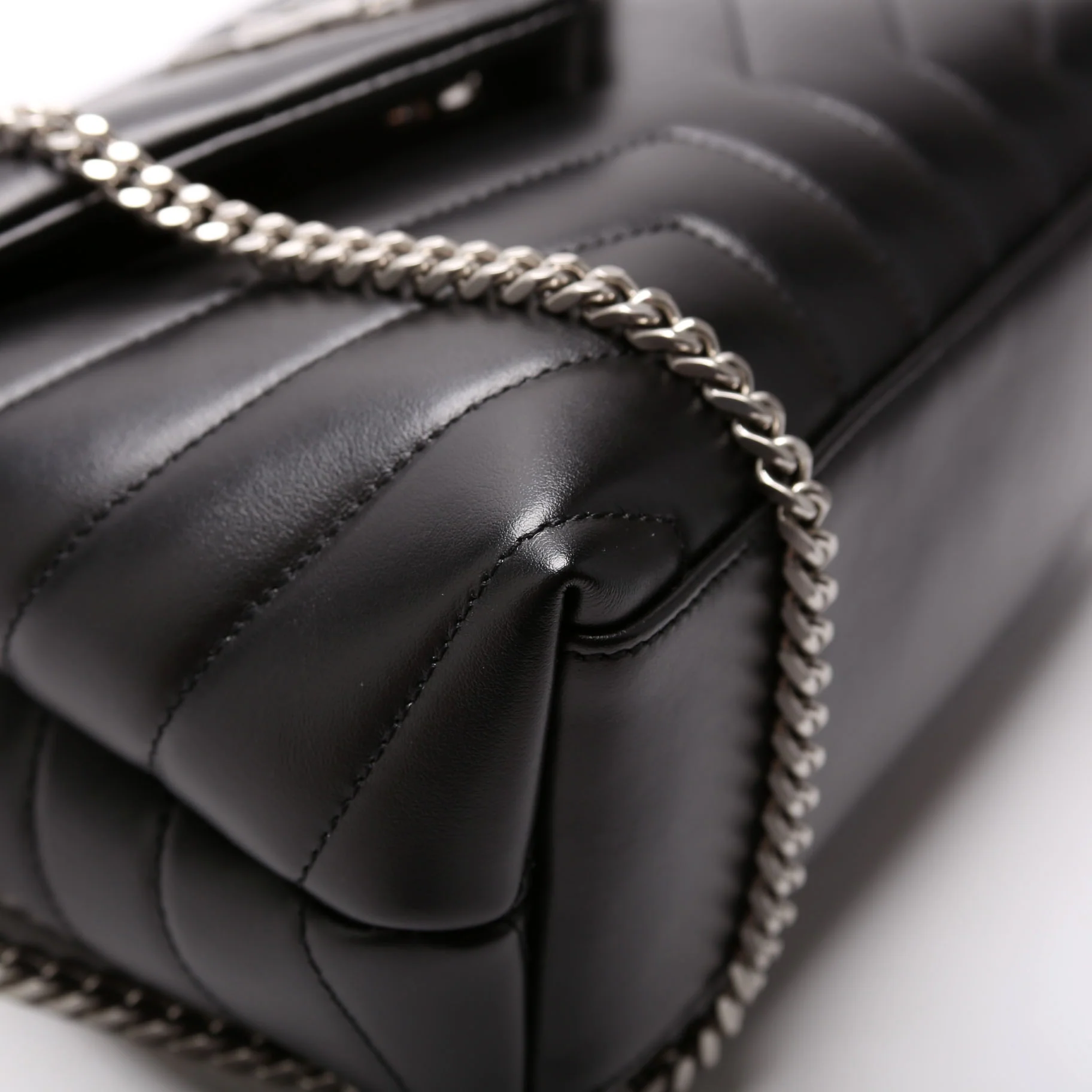 LouLou Satchel Small 494699 Black - Image 5