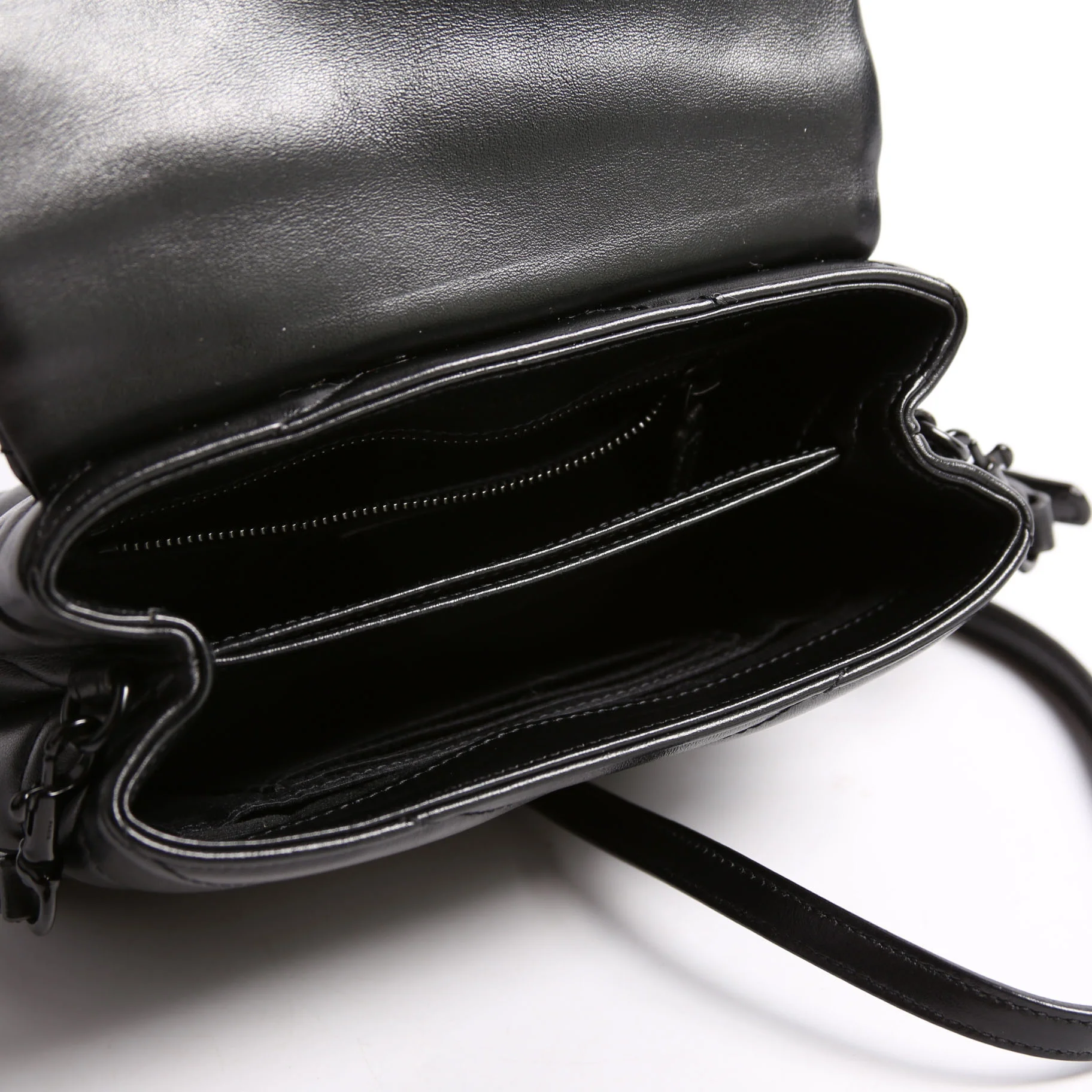 LouLou Satchel Toy Crossbody 467072 Black - Image 8