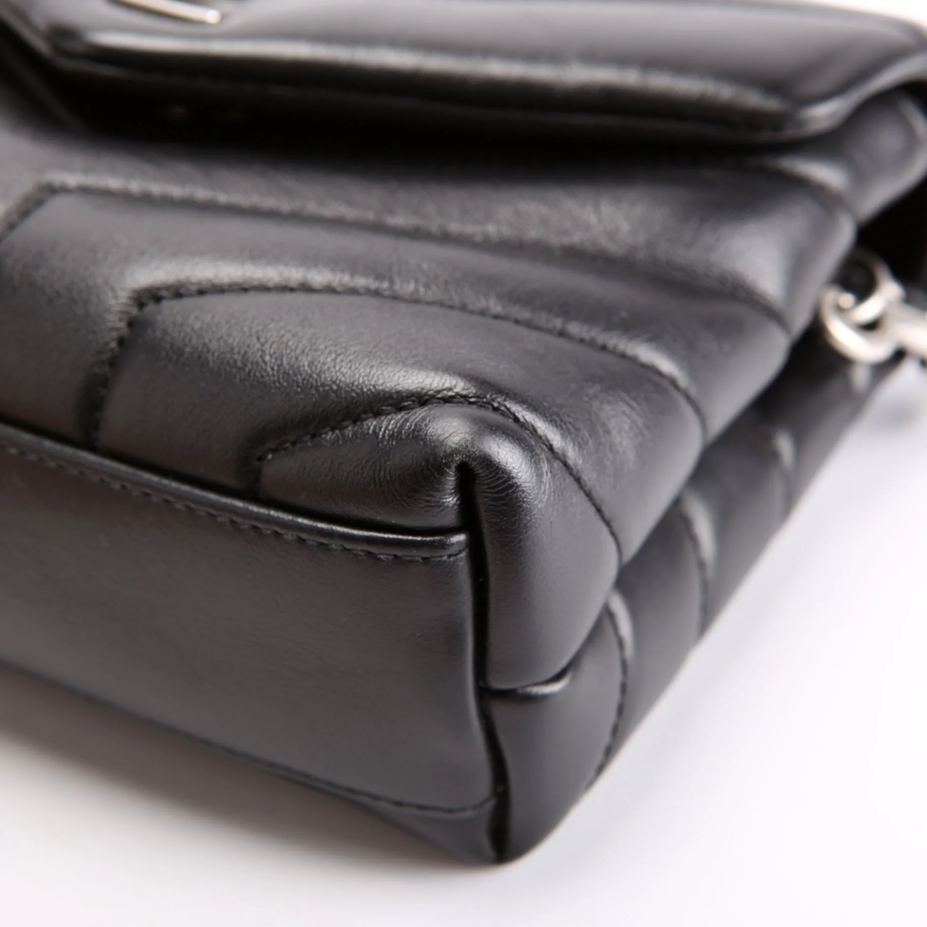 LouLou Satchel Toy Crossbody 630951 Black - Image 6