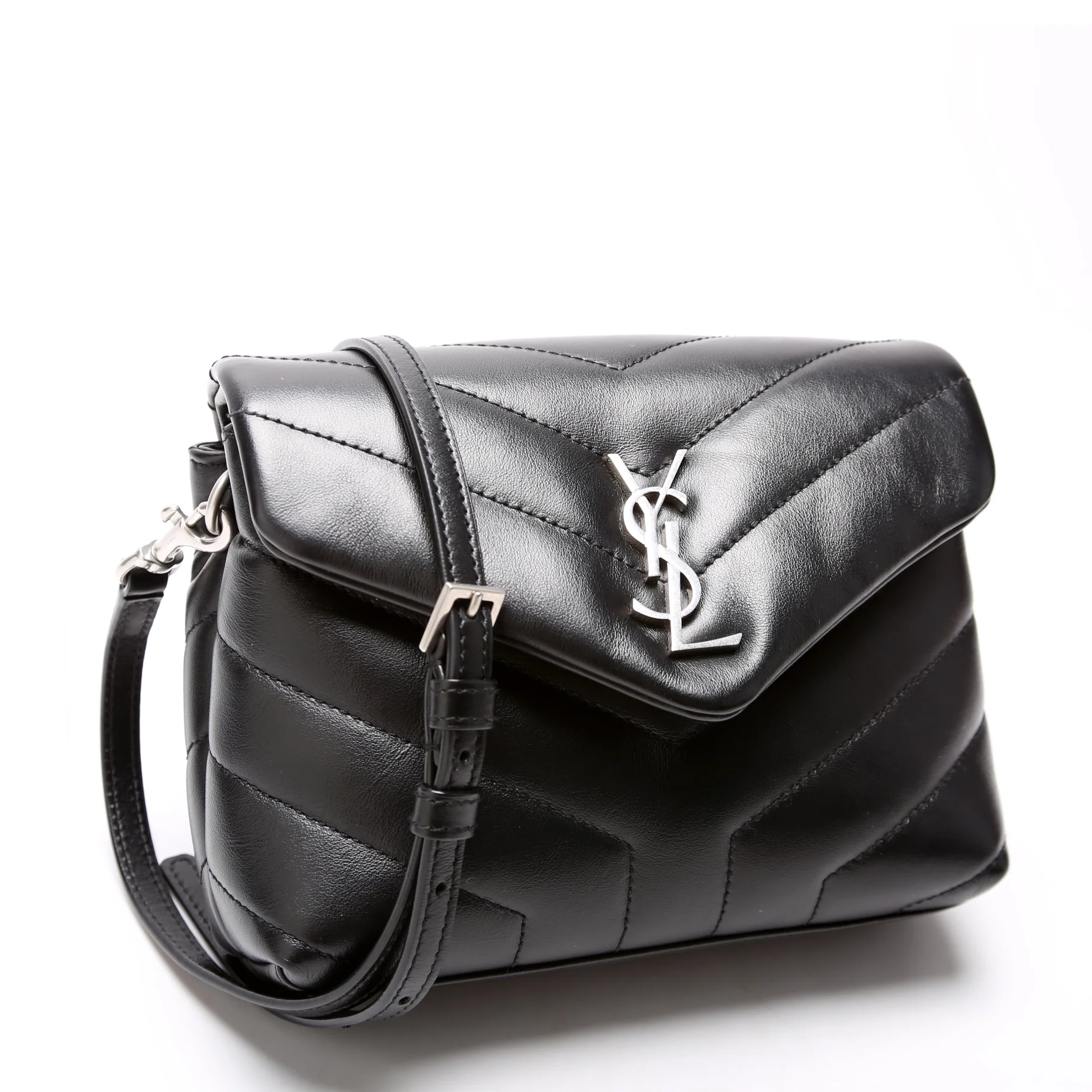 LouLou Satchel Toy Crossbody 678401 Black - Image 2