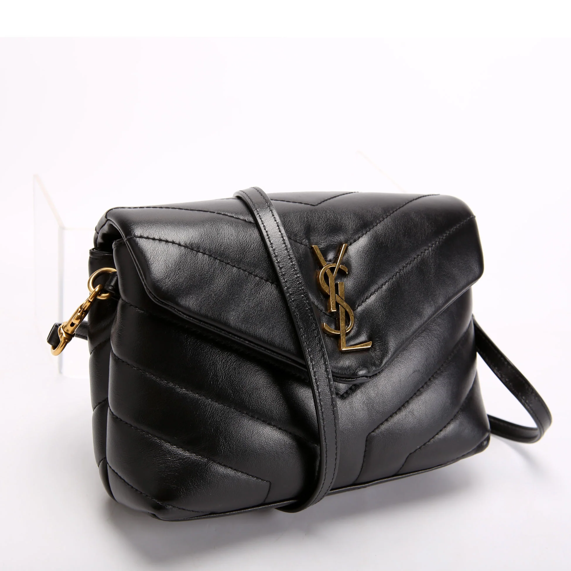 LouLou Satchel Toy Crossbody 678401 Black - Image 2