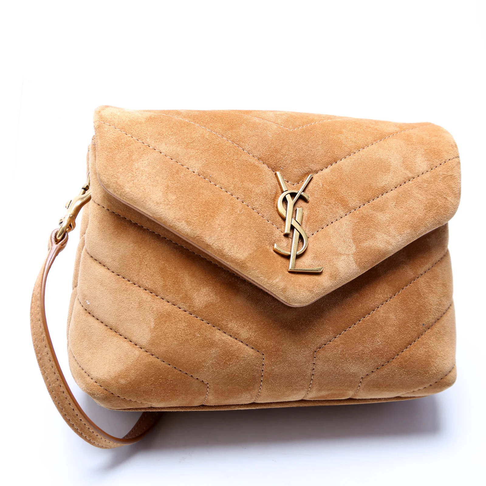 LouLou Suede Satchel Toy Crossbody 678401 - Image 2
