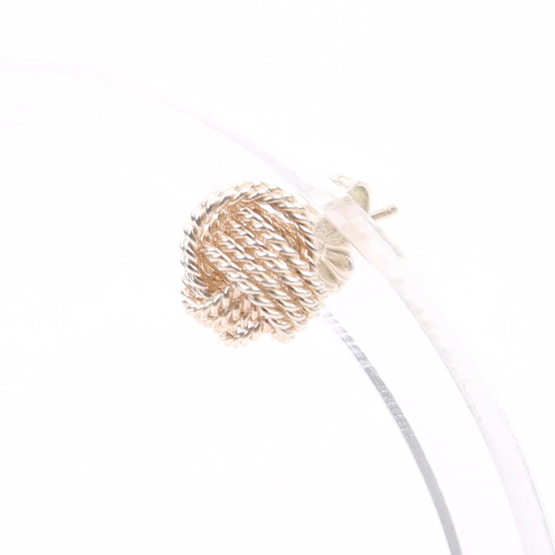 Love Knot Studs 925 Earrings Silver - Image 3