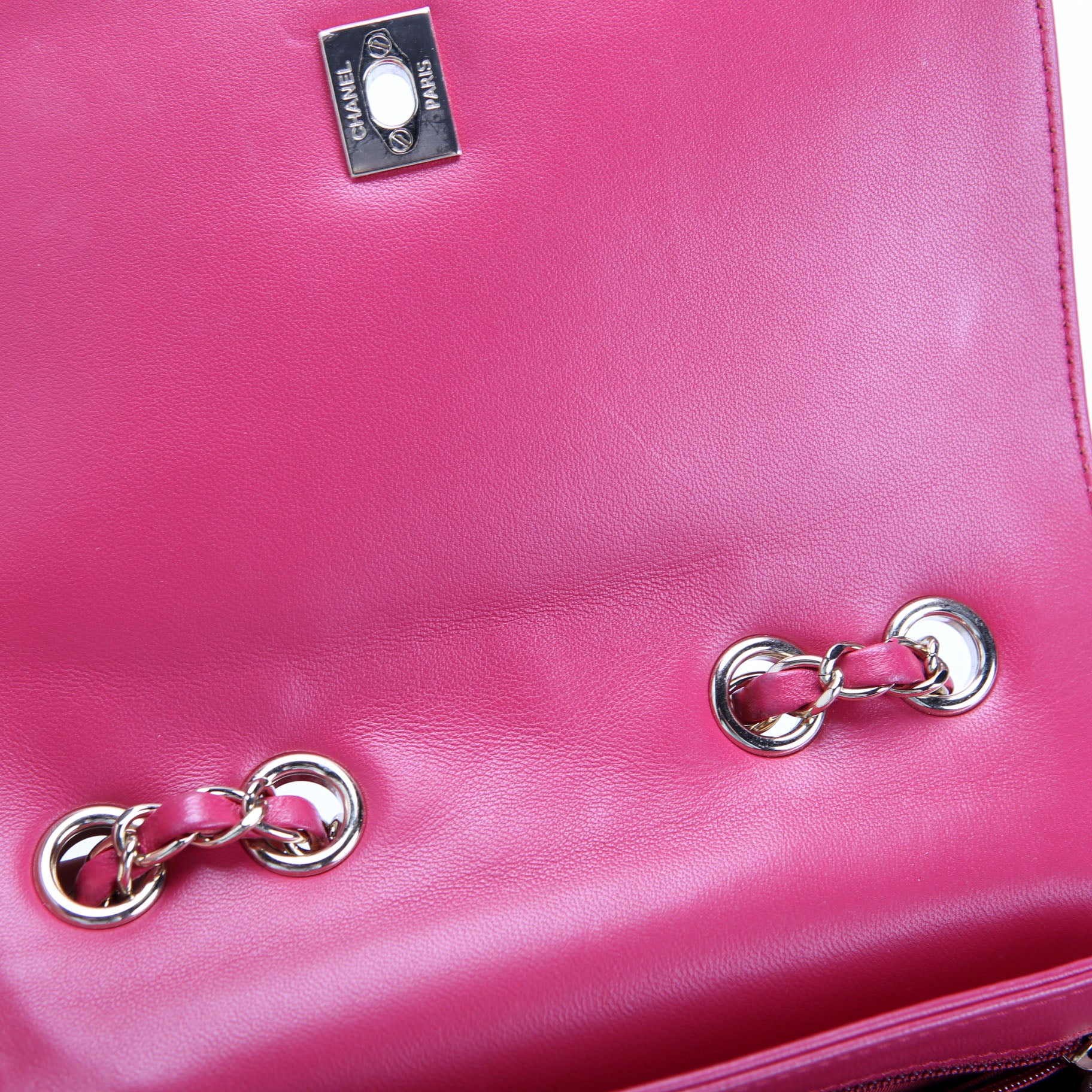 Lovely Day Medium Flap Lambskin 26M Berry - Image 9