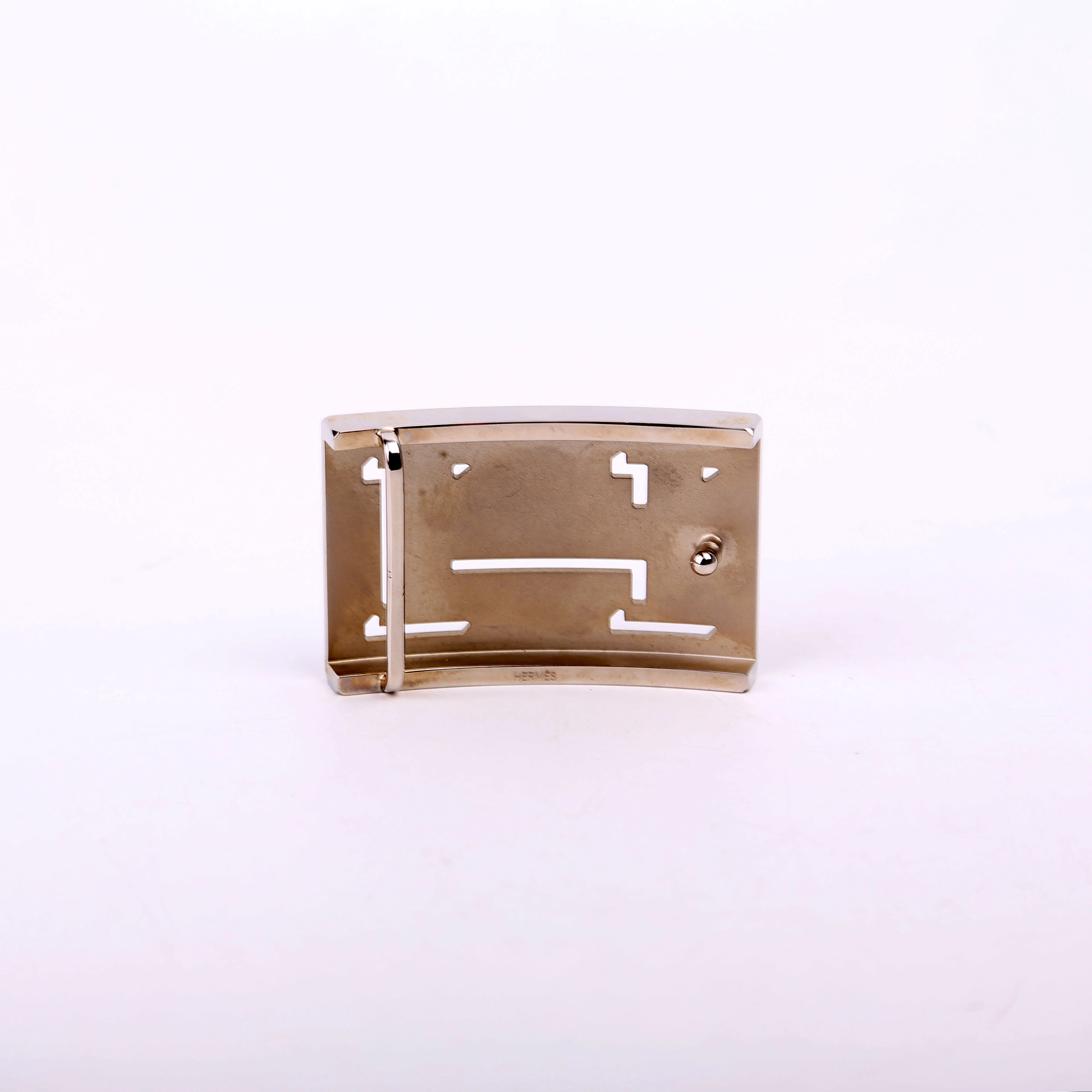 Lucky H Buckle Silver - Image 3