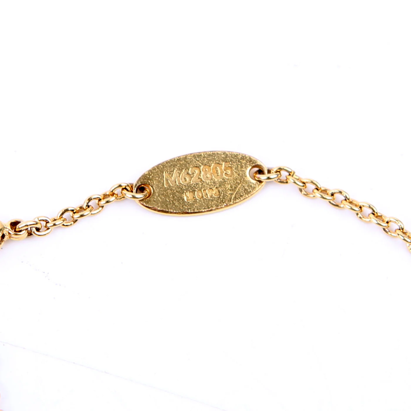 Luckygram Dice Crystal Bracelet Gold - Image 3