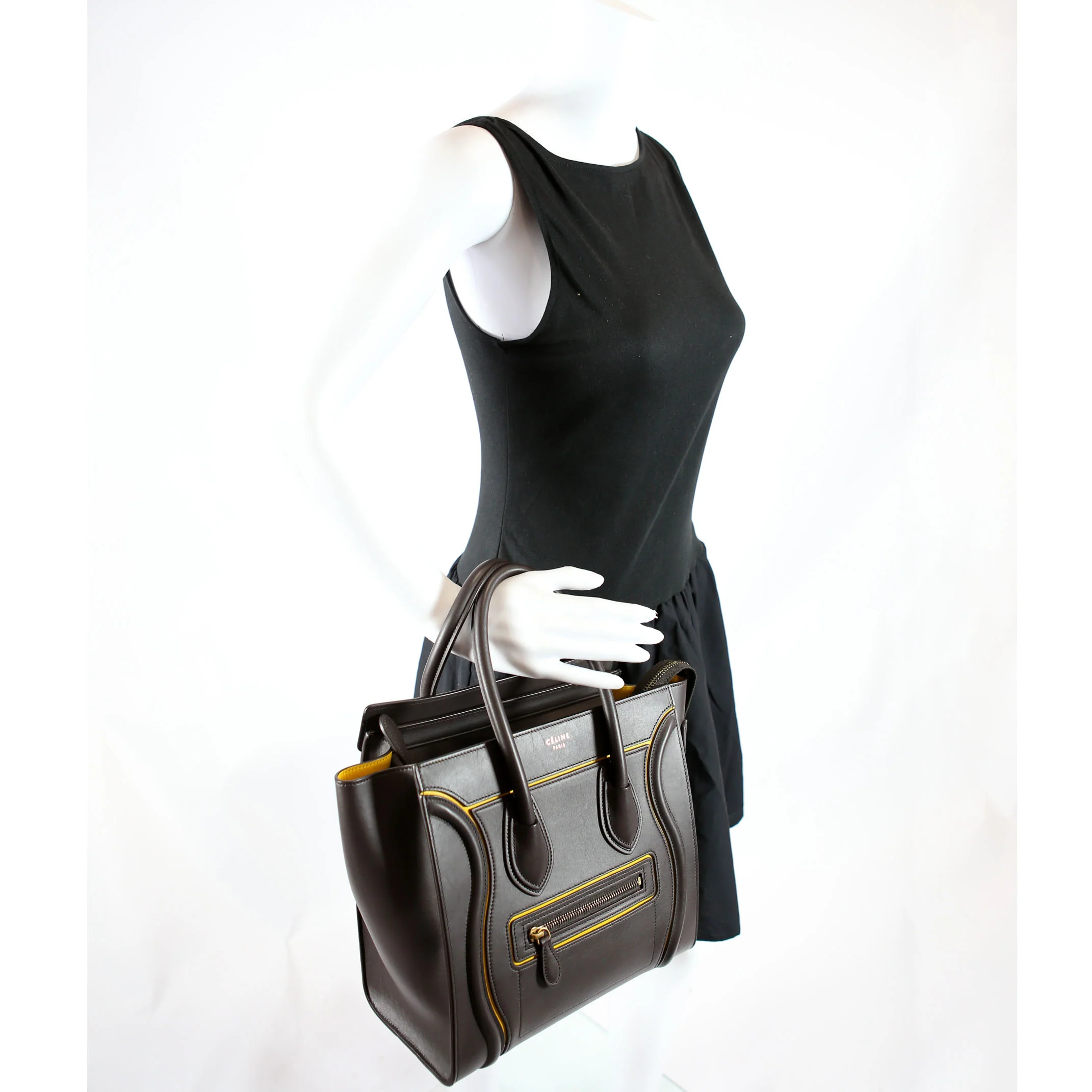Luggage Micro Brown/Yellow - Image 10