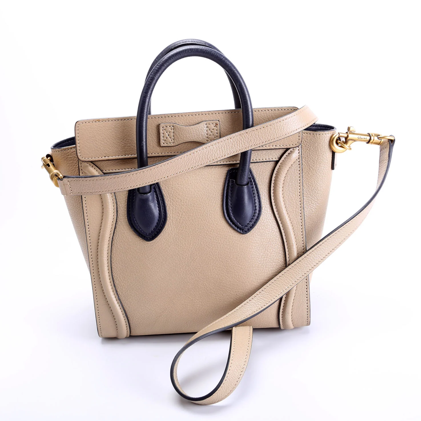 Luggage Nano Beige/Blue - Image 3