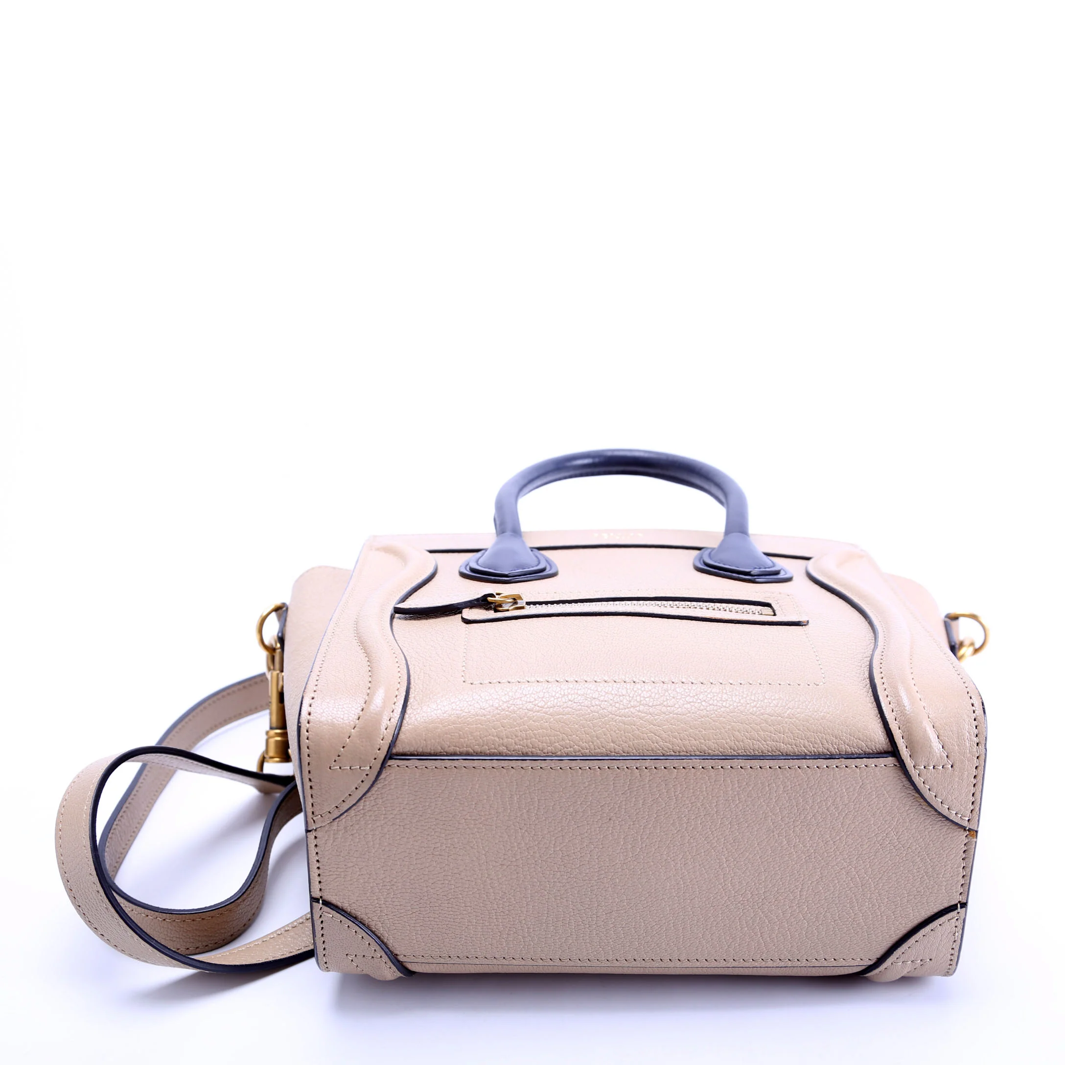 Luggage Nano Beige/Blue - Image 4