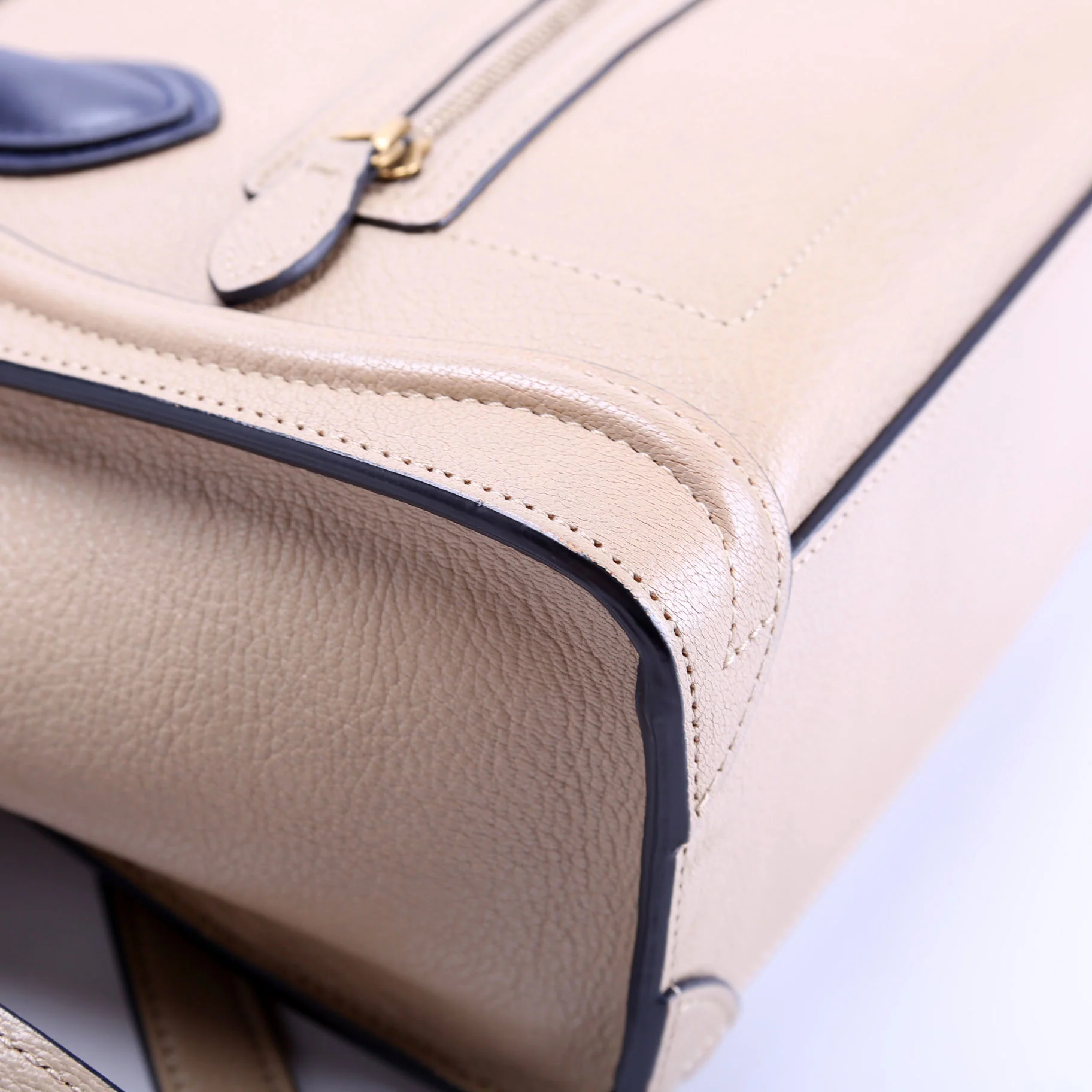 Luggage Nano Beige/Blue - Image 5